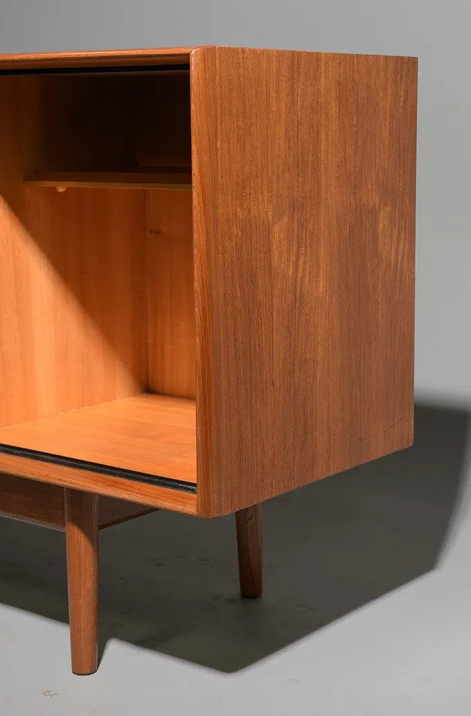 Mid Century English Modern Teak Credenza by Dalescraft