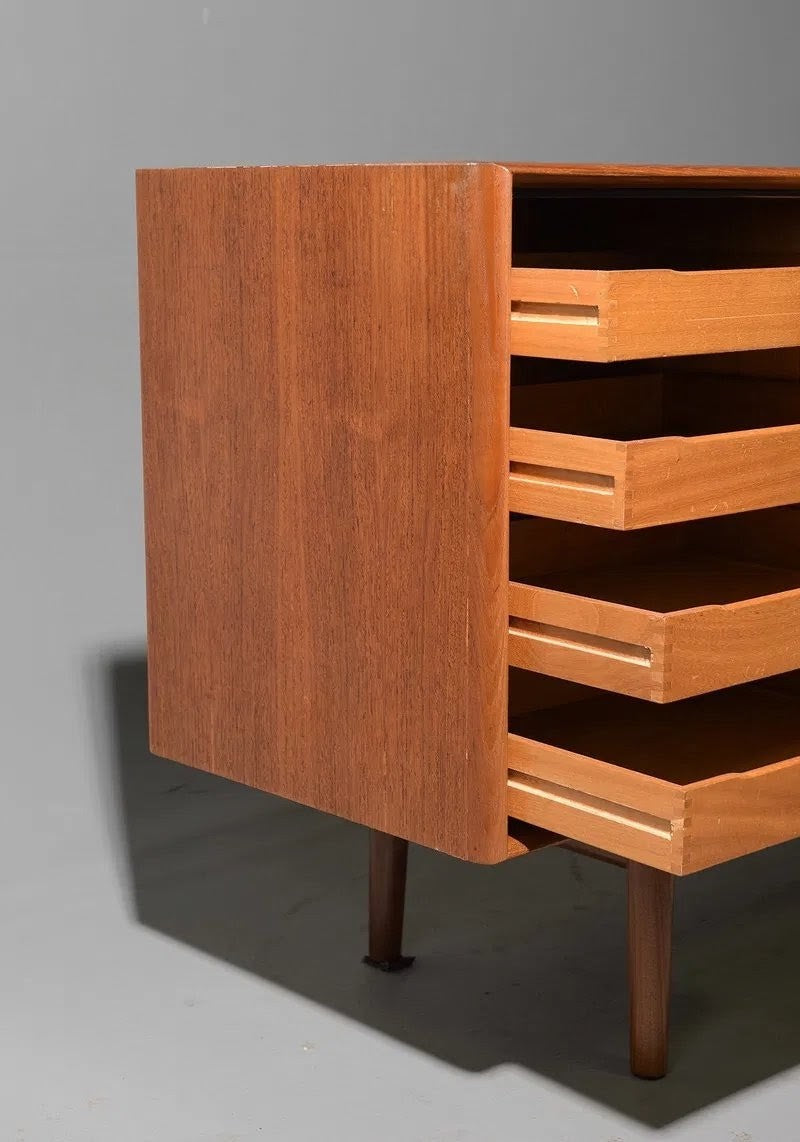 Mid Century English Modern Teak Credenza by Dalescraft
