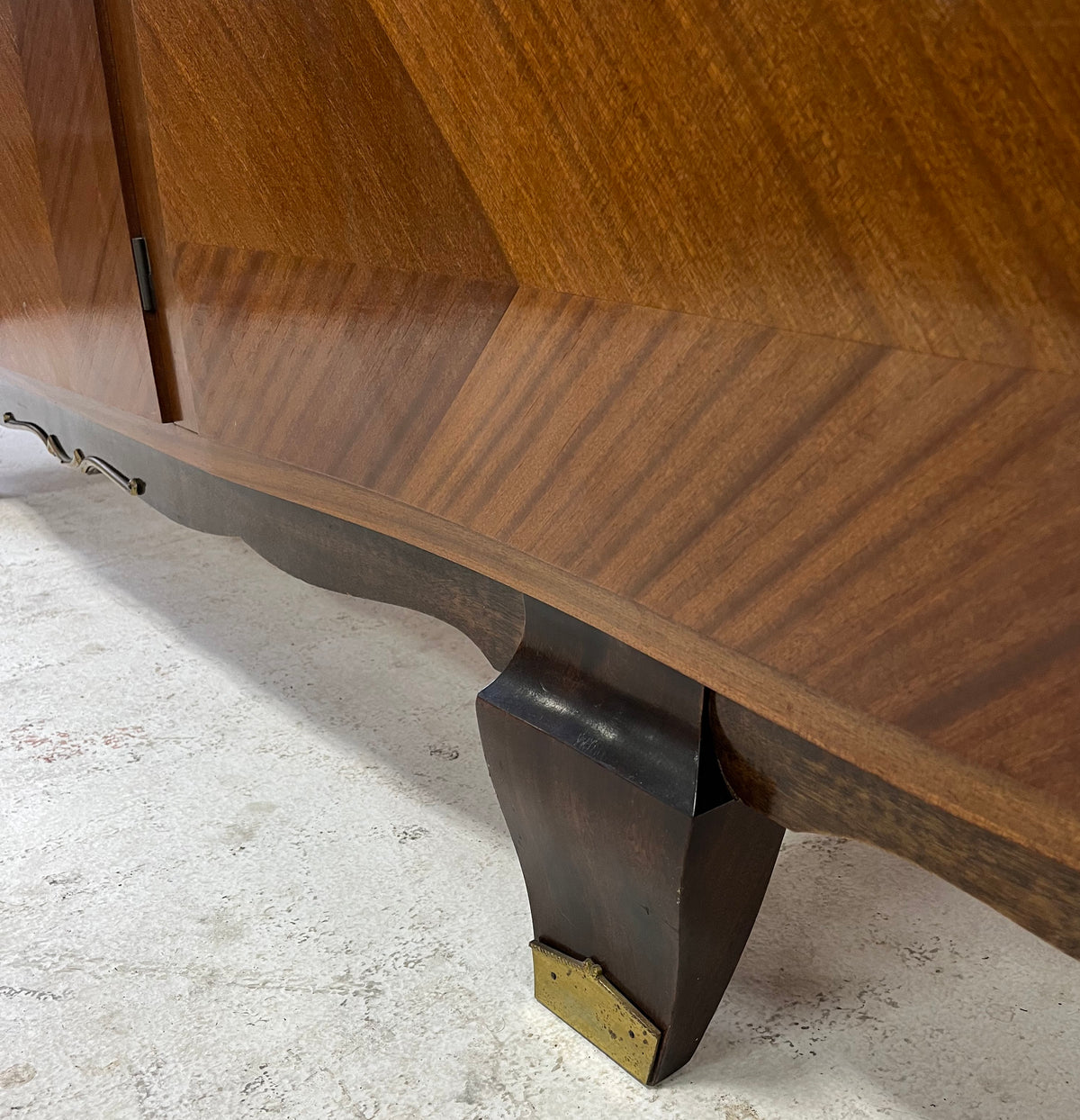 Modern Art Deco Mahogany French Sideboard
