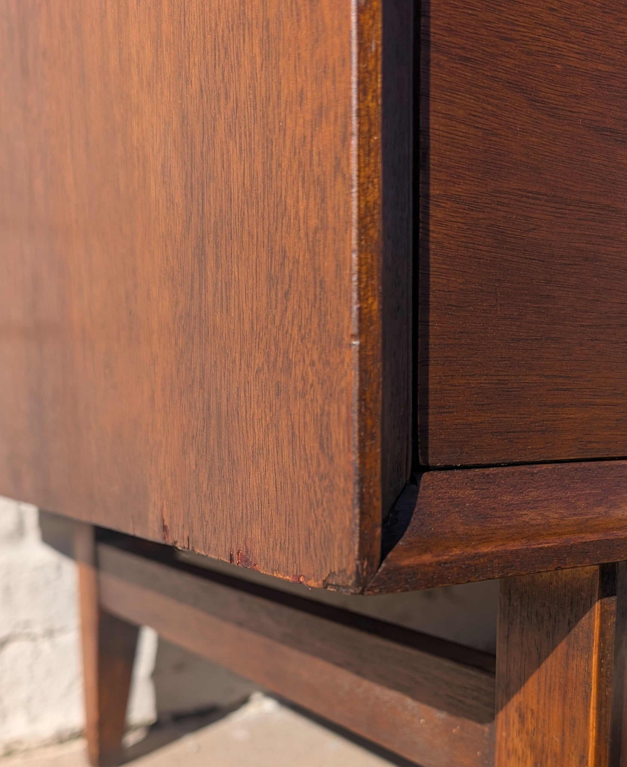 Mid Century Modern Broyhill Brasilia Walnut Dresser