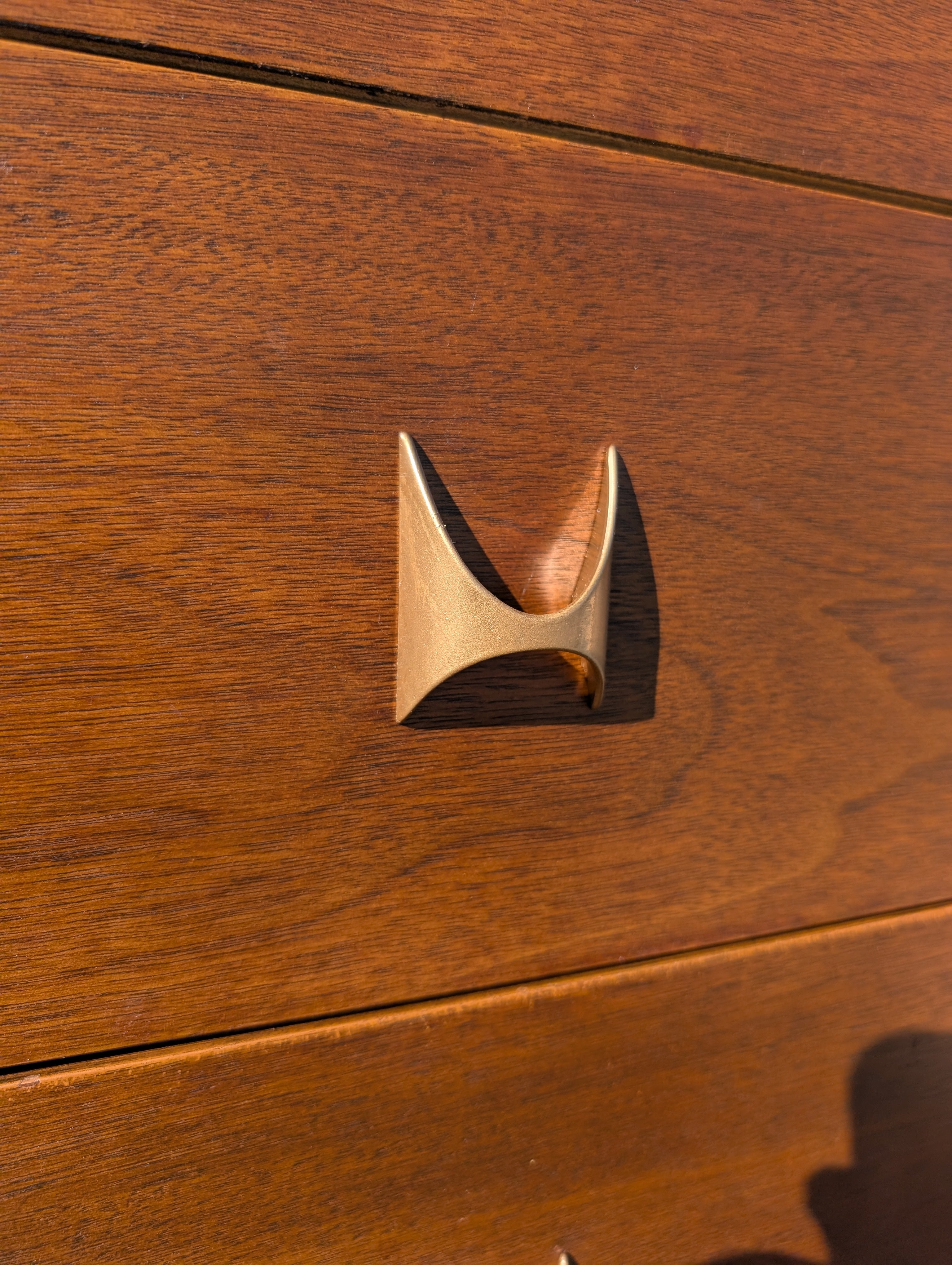 Mid Century Modern Broyhill Brasilia Walnut Dresser