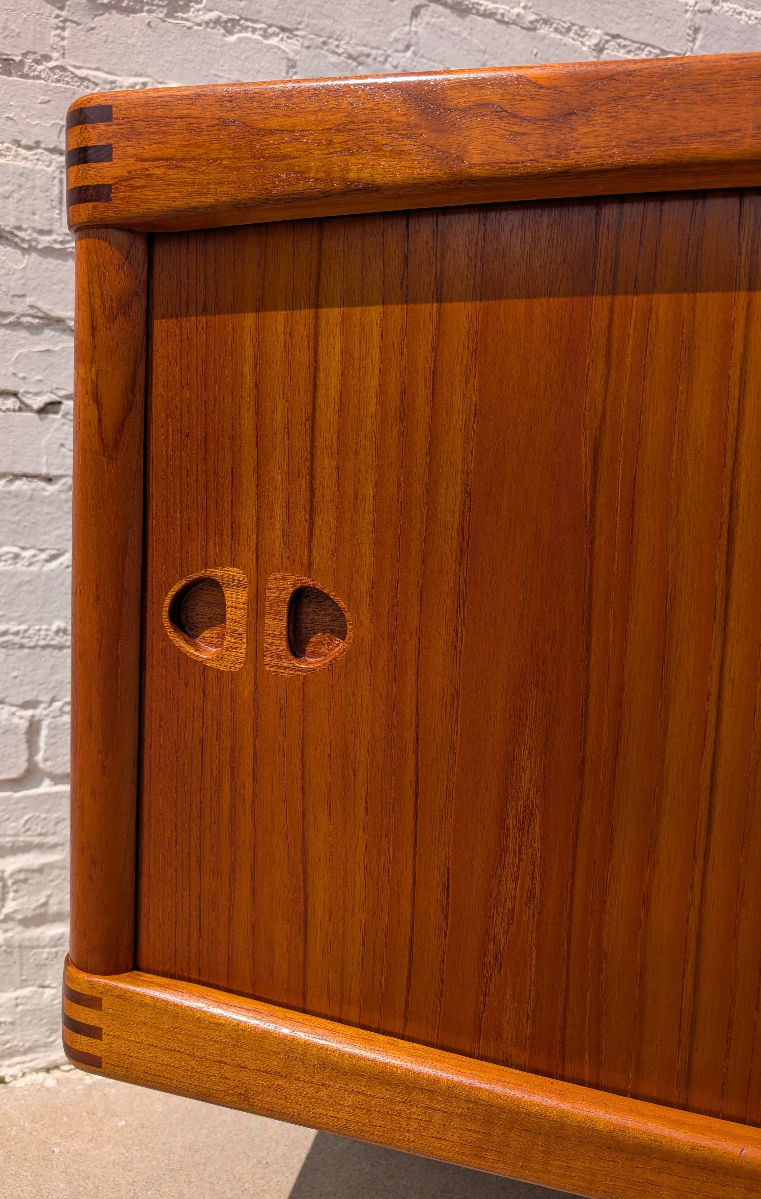 Mid Century Danish Modern Teak Sideboard by Bramin