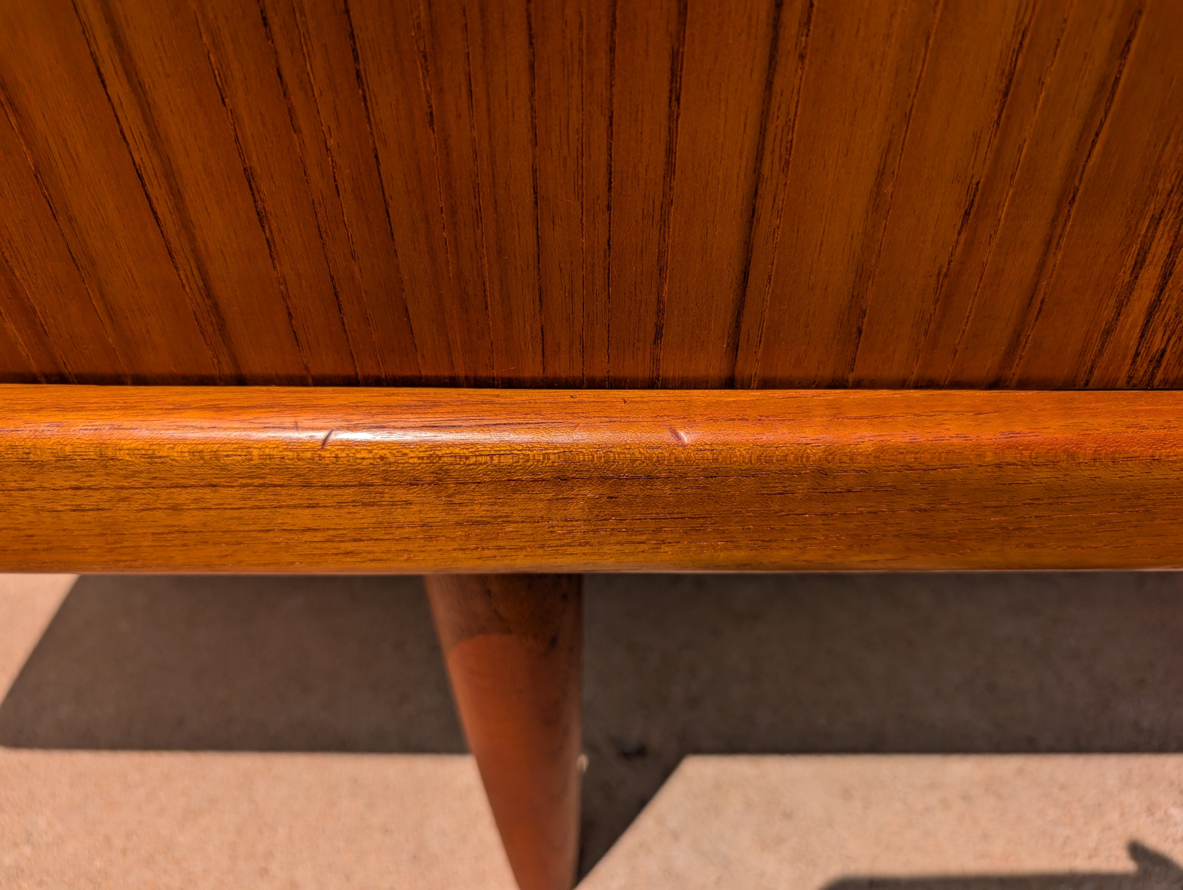 Mid Century Danish Modern Teak Sideboard by Bramin