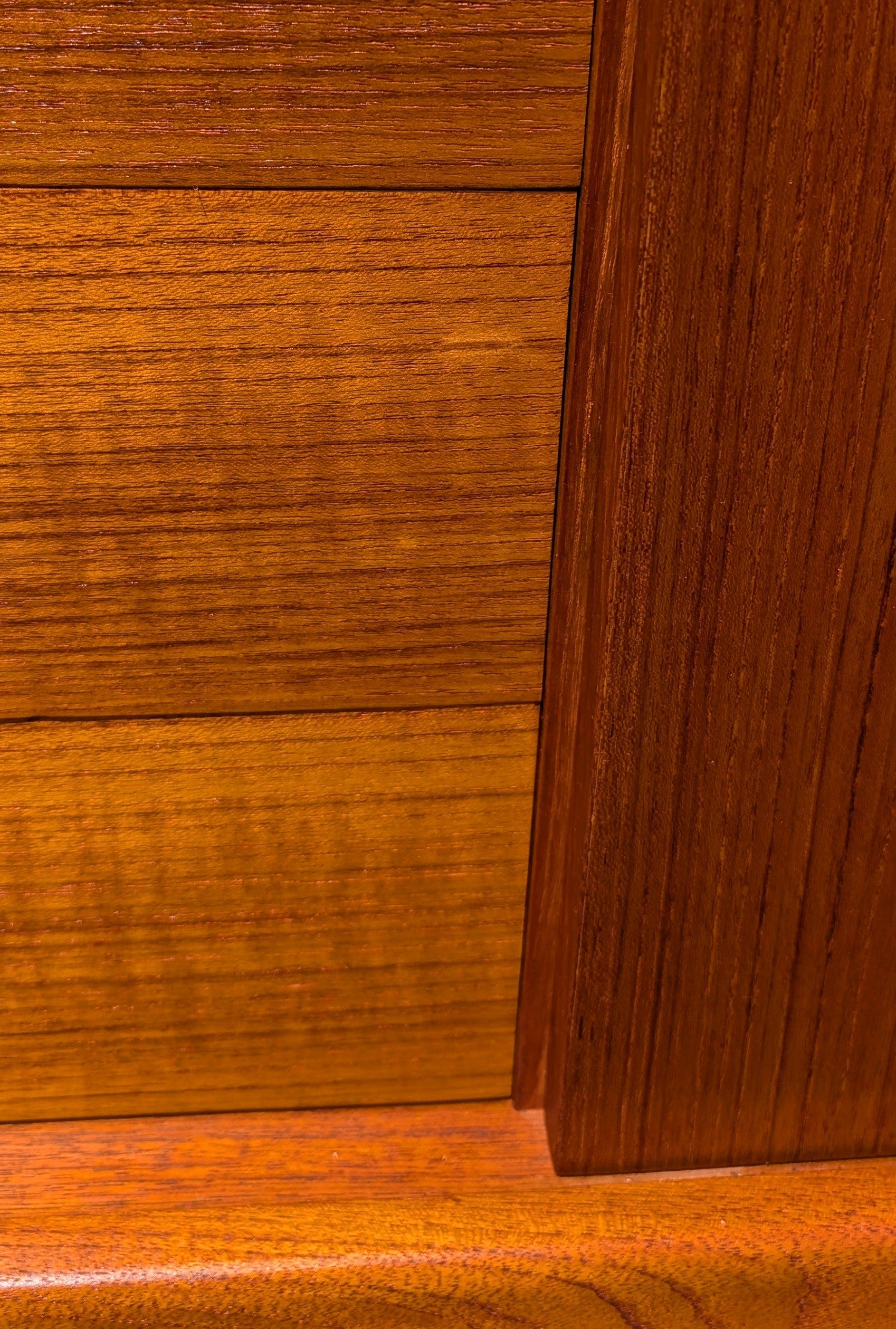 Mid Century Danish Modern Teak Sideboard by Bramin