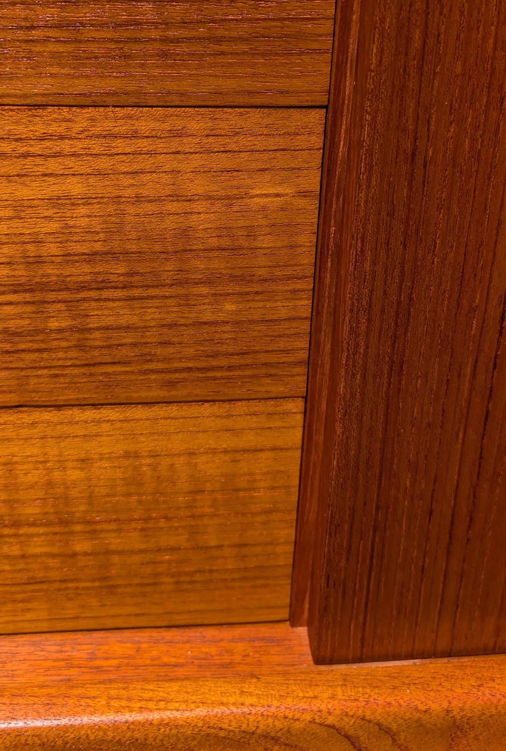 Mid Century Danish Modern Teak Sideboard by Bramin