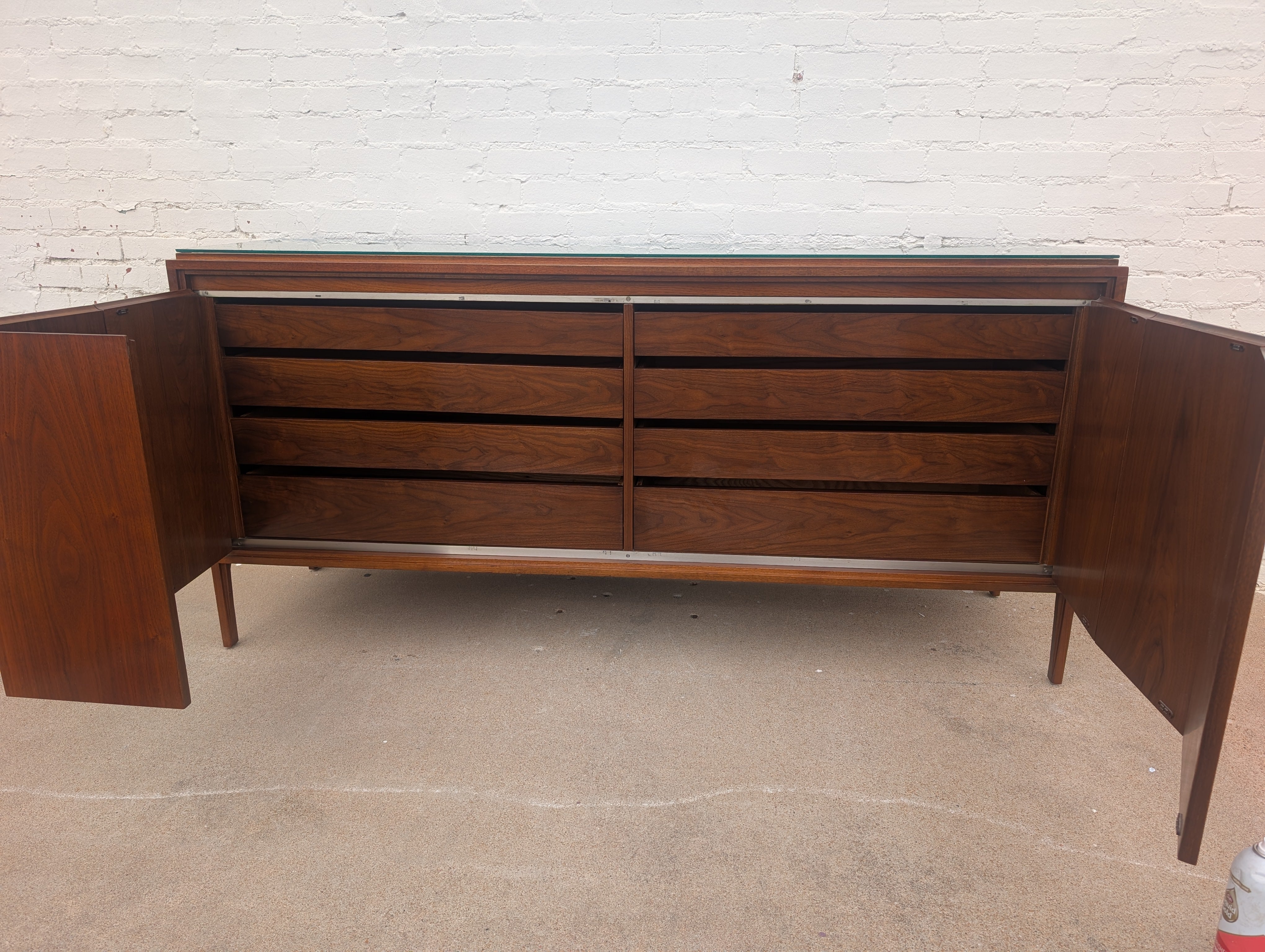 Mid Century Modern Walnut Dresser by Widdicomb
