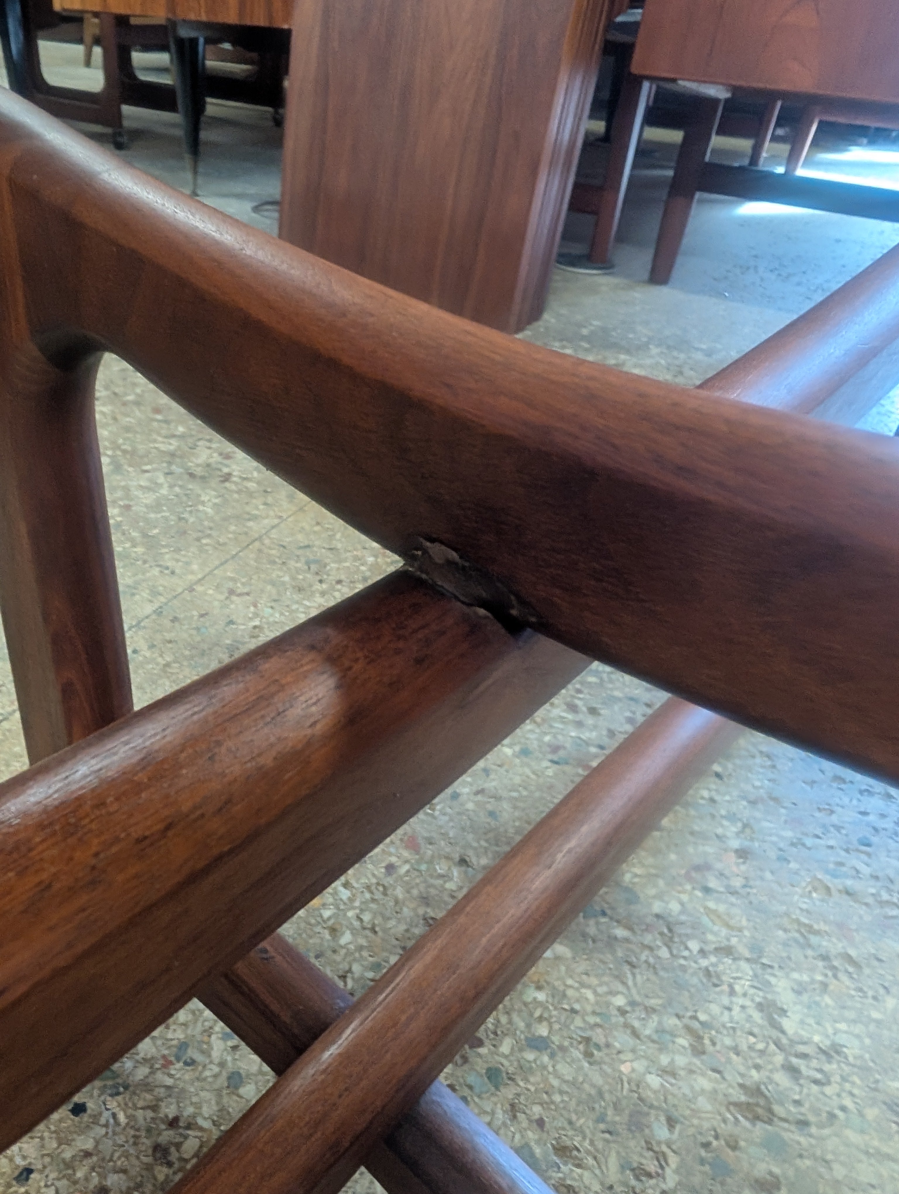 Mid Century Modern Adrian Pearsall Ribbon Coffee Table