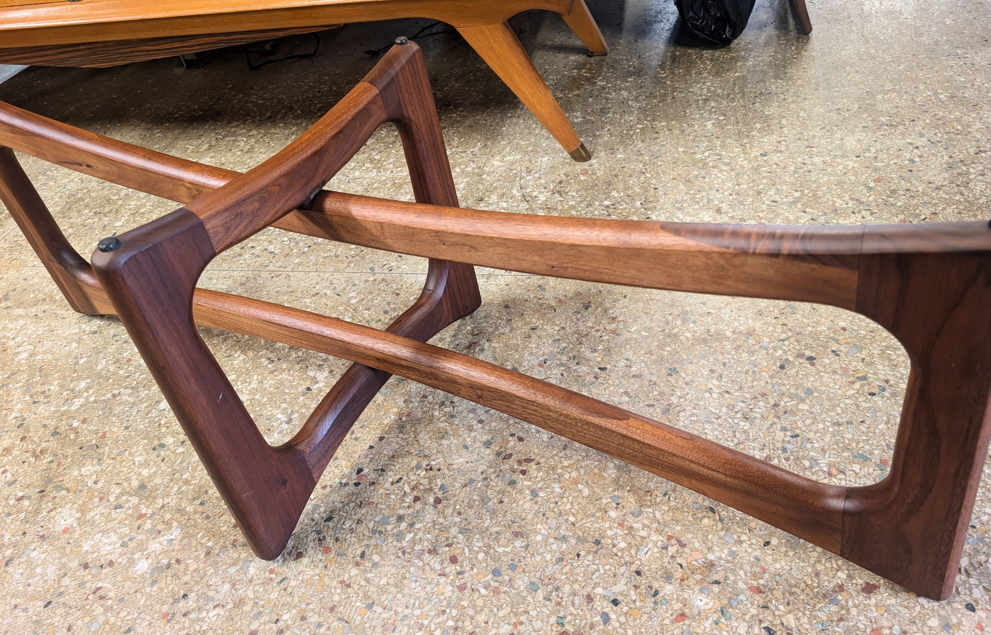 Mid Century Modern Adrian Pearsall Ribbon Coffee Table