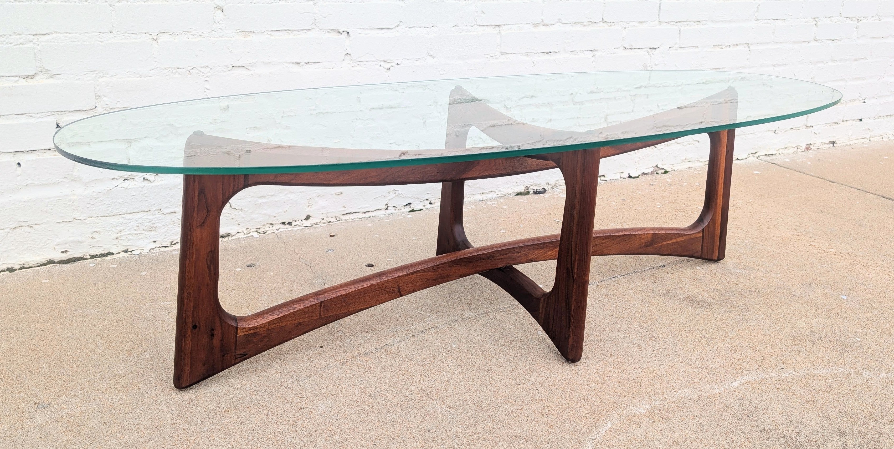 Mid Century Modern Adrian Pearsall Ribbon Coffee Table