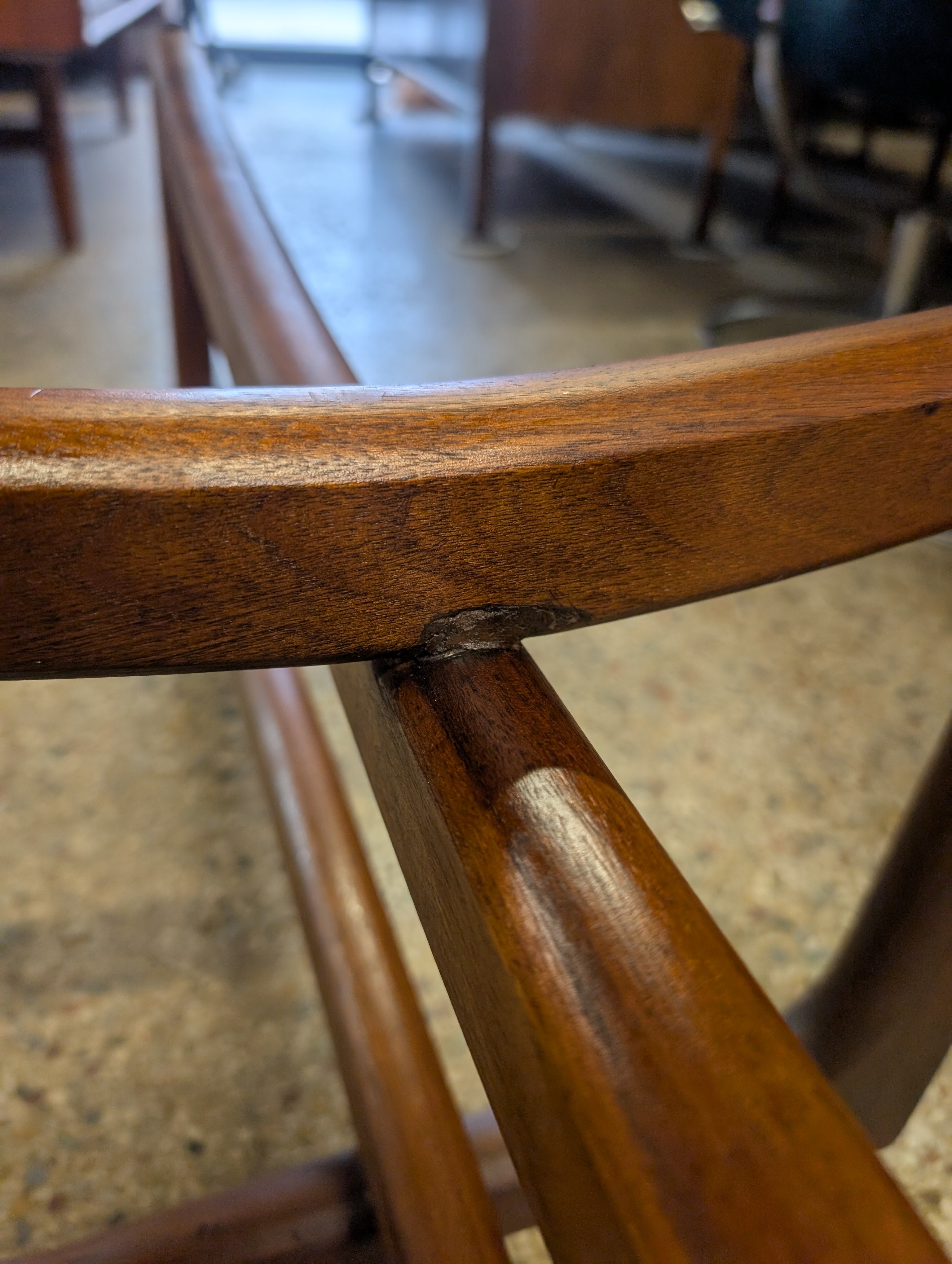 Mid Century Modern Adrian Pearsall Ribbon Coffee Table