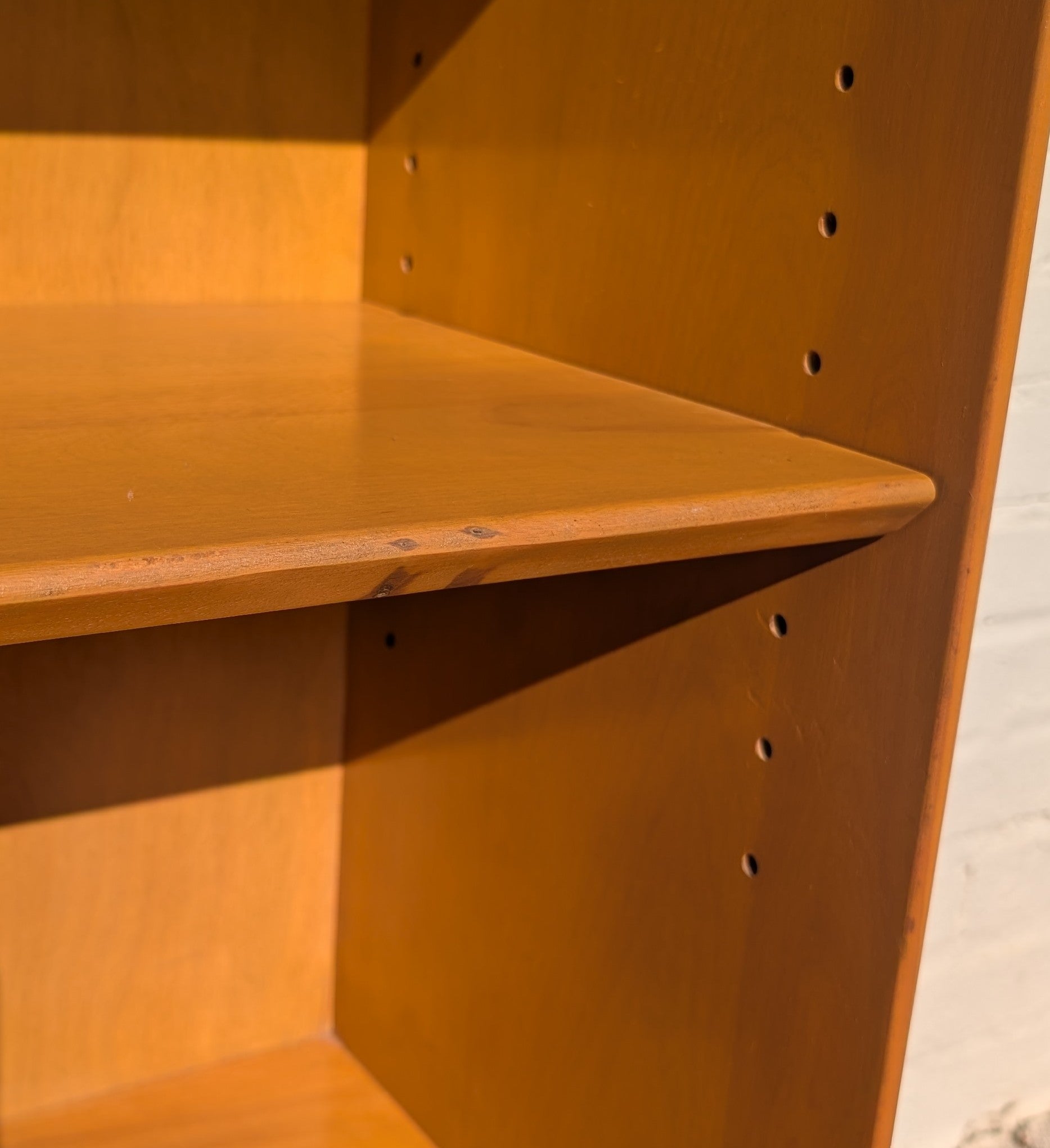 Mid Century Modern Heywood Wakefield Solid Birch Drop Front Cabinet