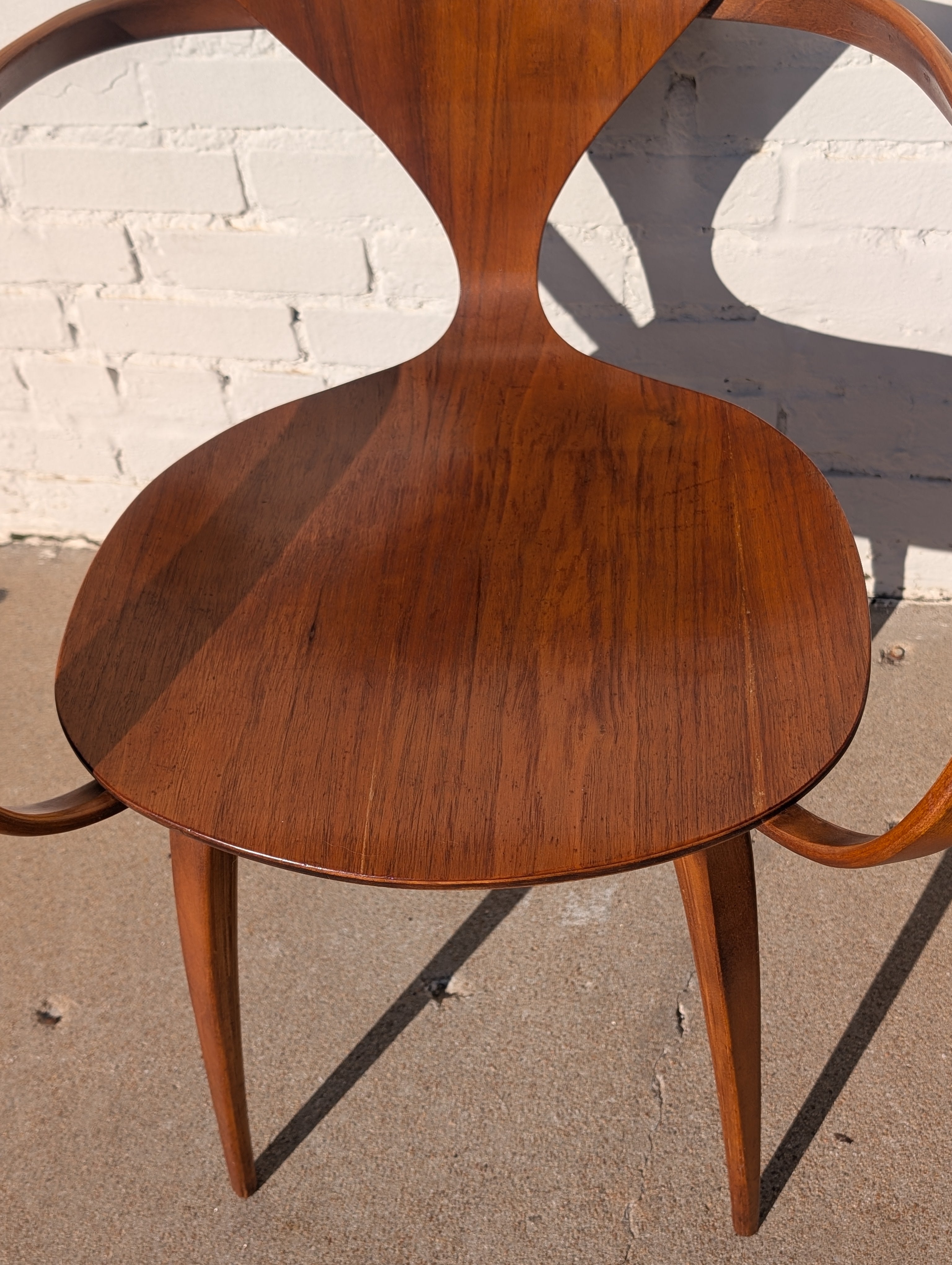 Mid Century Modern Norman Cherner Plycraft Pretzel Chairs