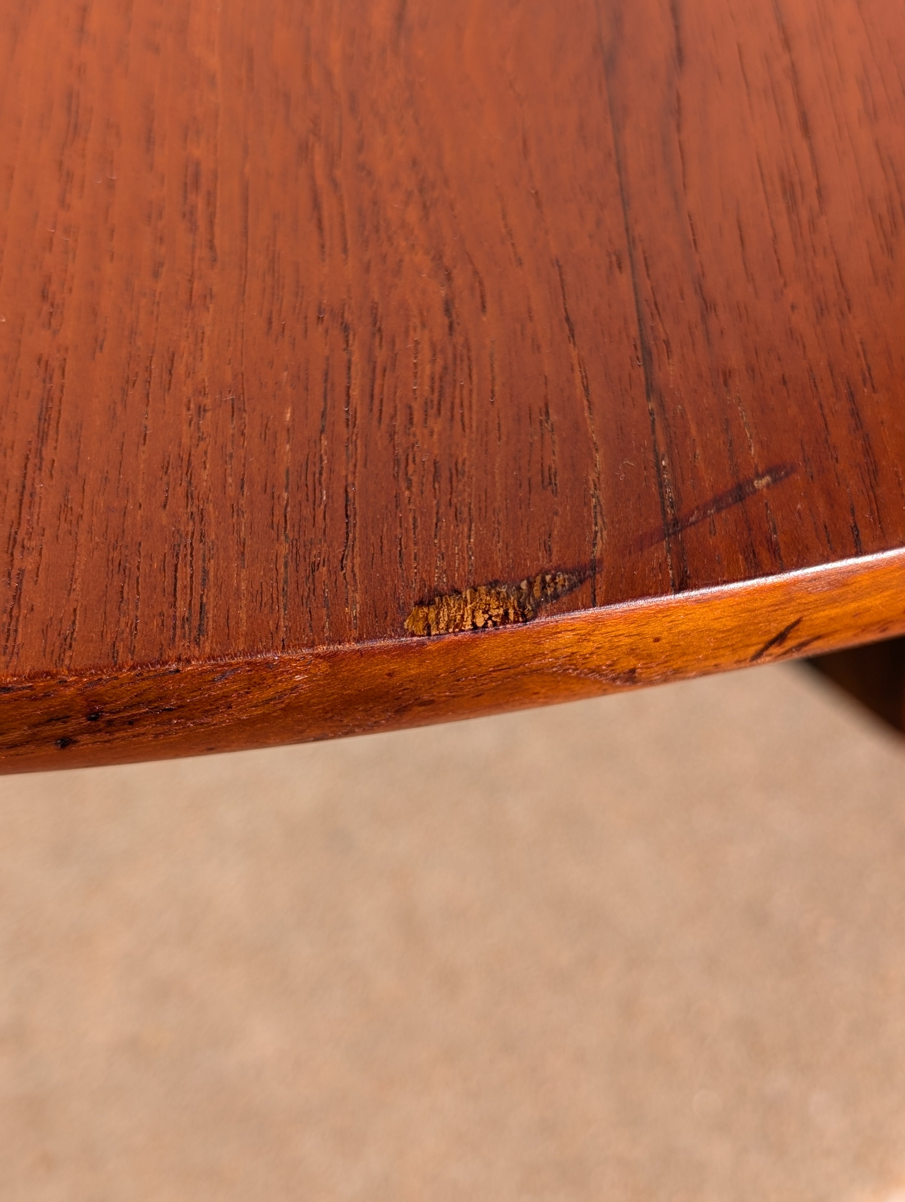 Mid Century Modern Kurt Ostervig Inspired Coffee Table