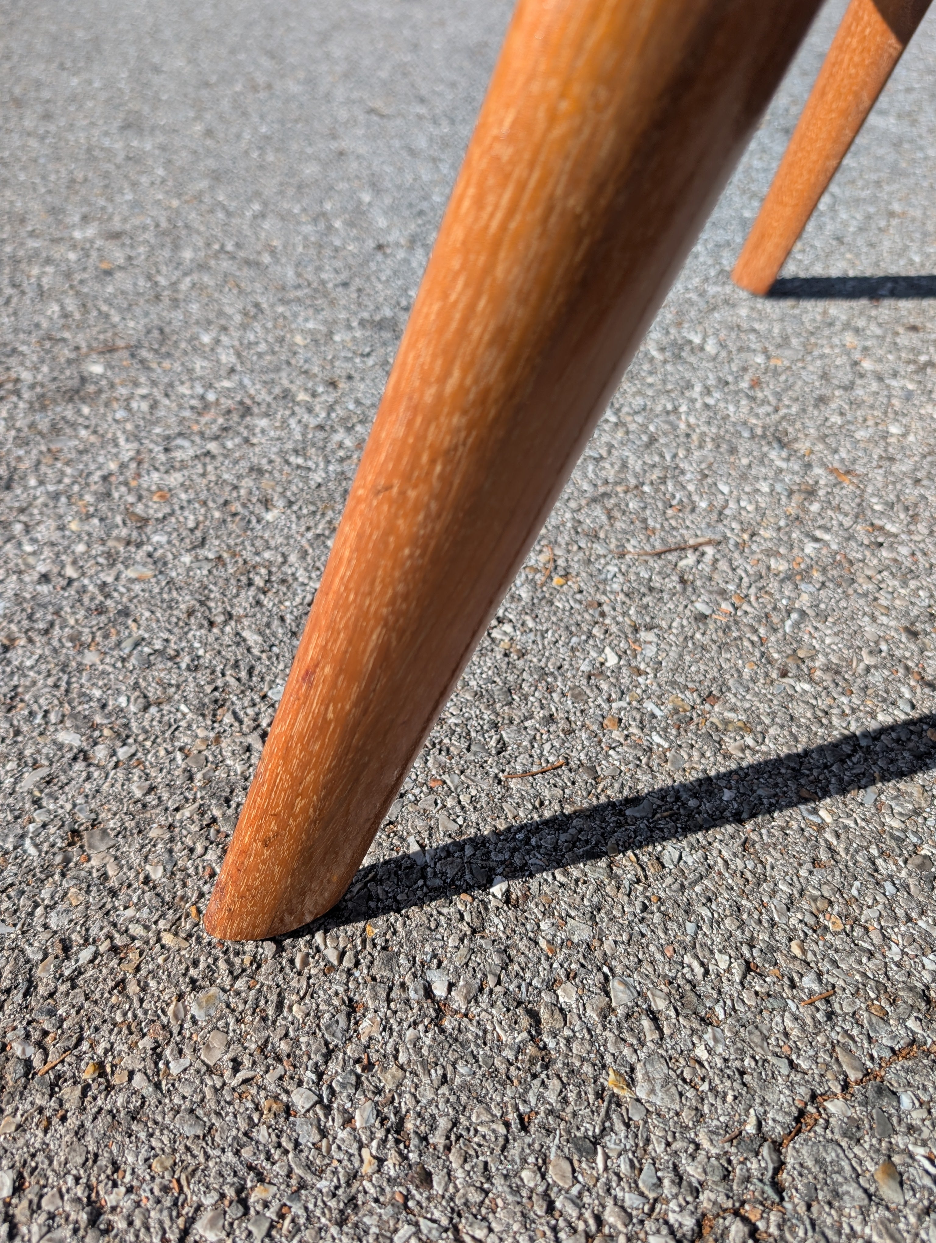 Mid Century Modern Bissman Solid Walnut Coffee Table