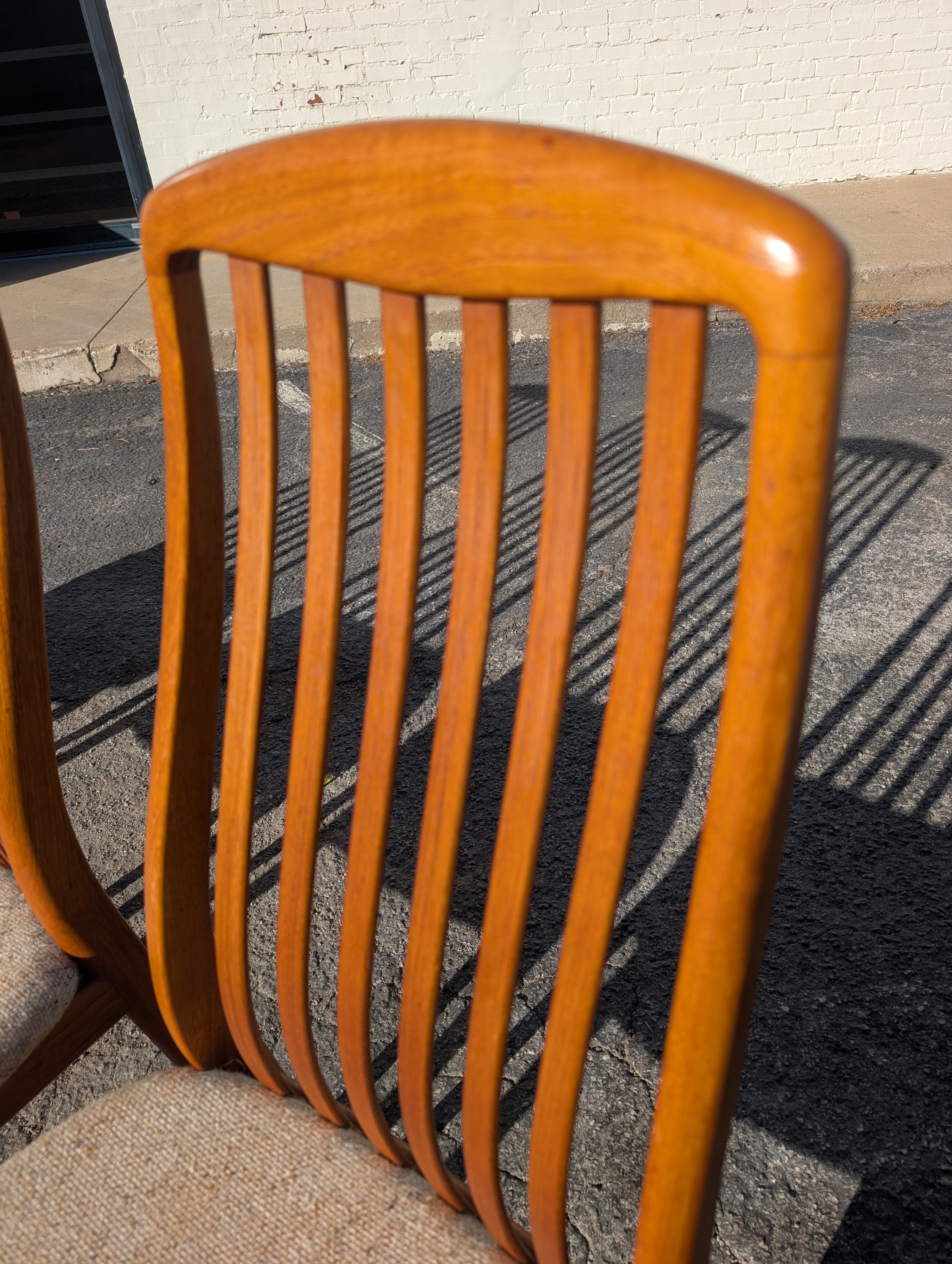 Mid Century Danish Modern Benny Linden Dining Chairs
