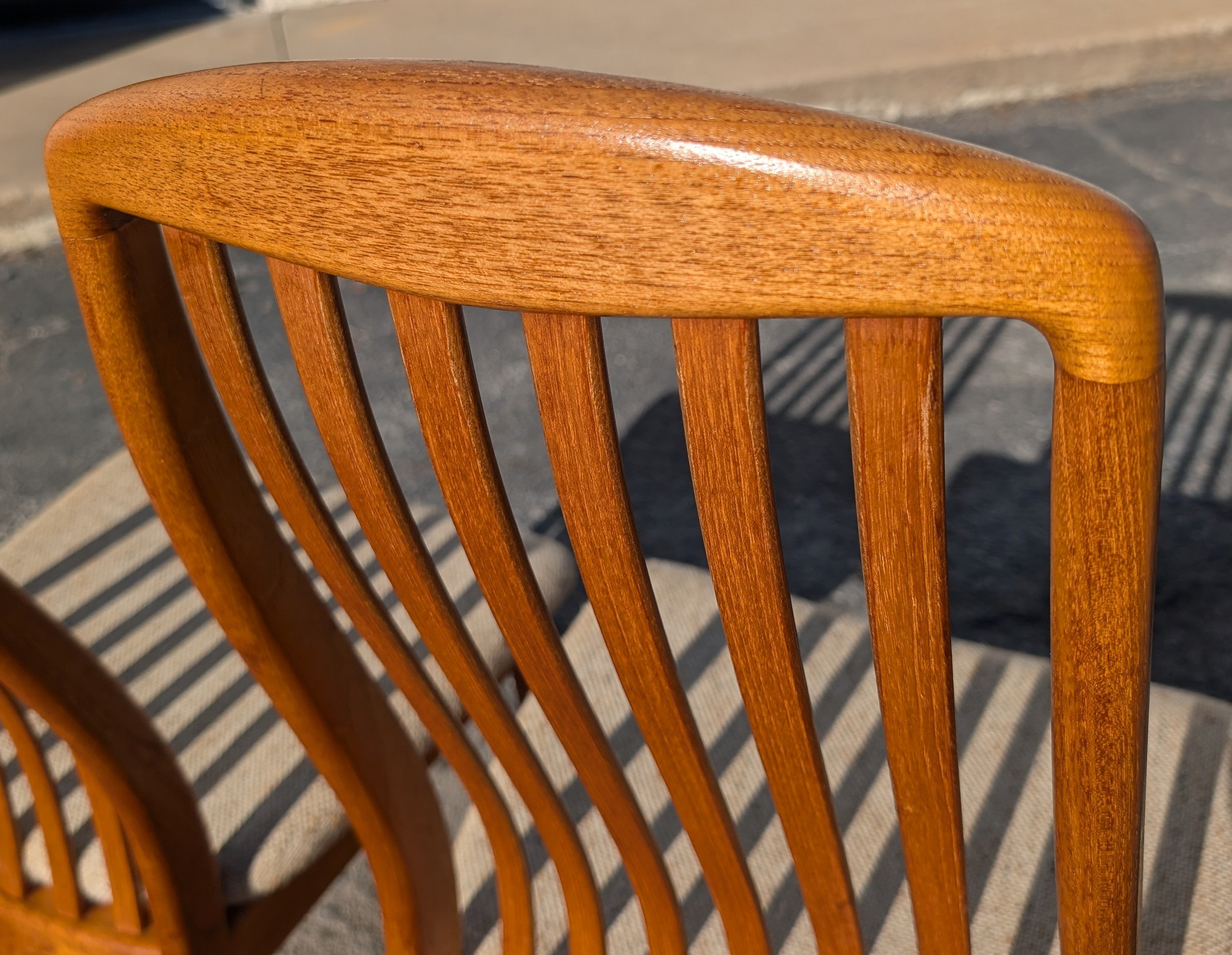 Mid Century Danish Modern Benny Linden Dining Chairs