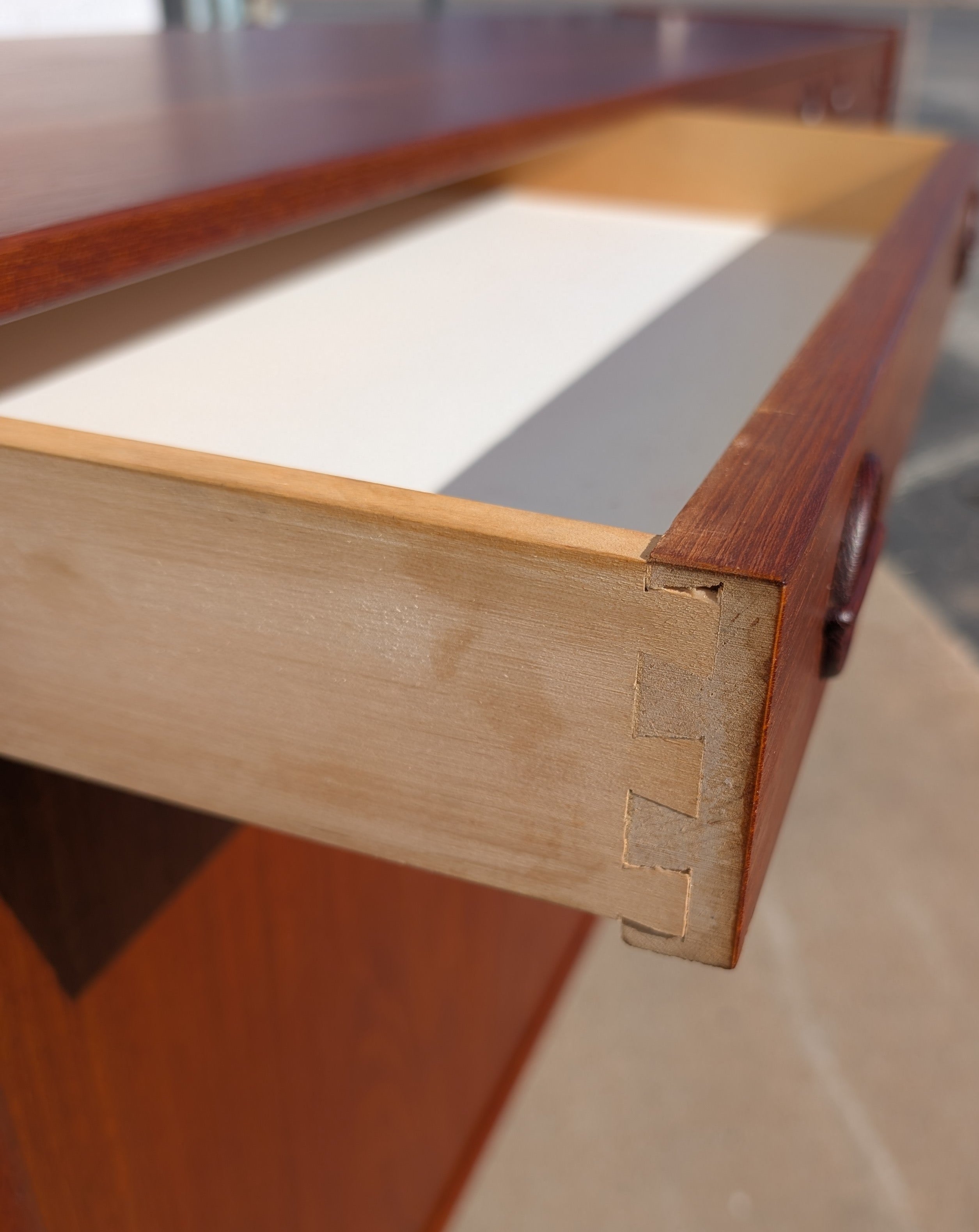 Mid Century Danish Modern Teak Sideboard