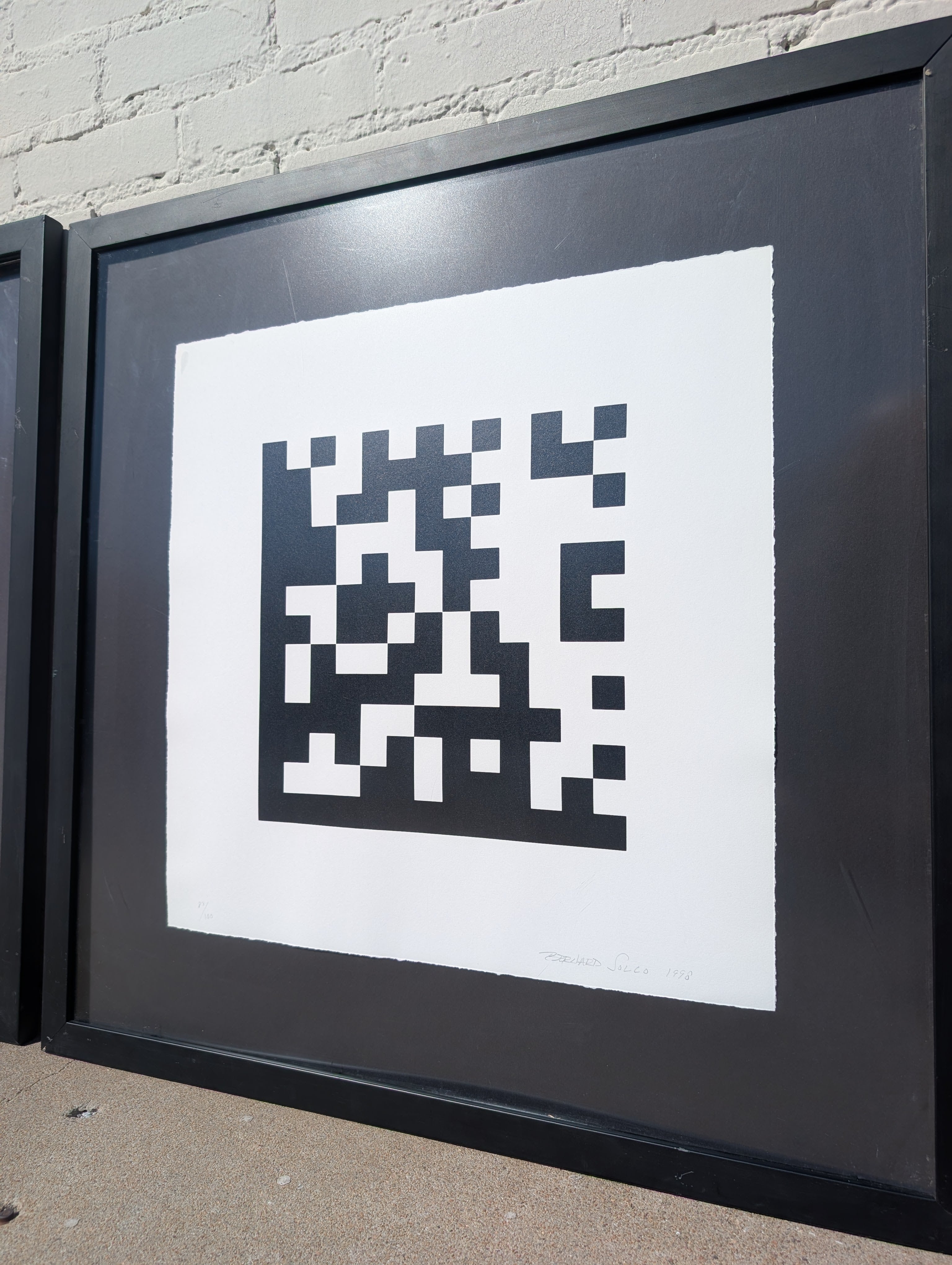 Post Modern Limited Edition Geometric Prints by Bernard Solco