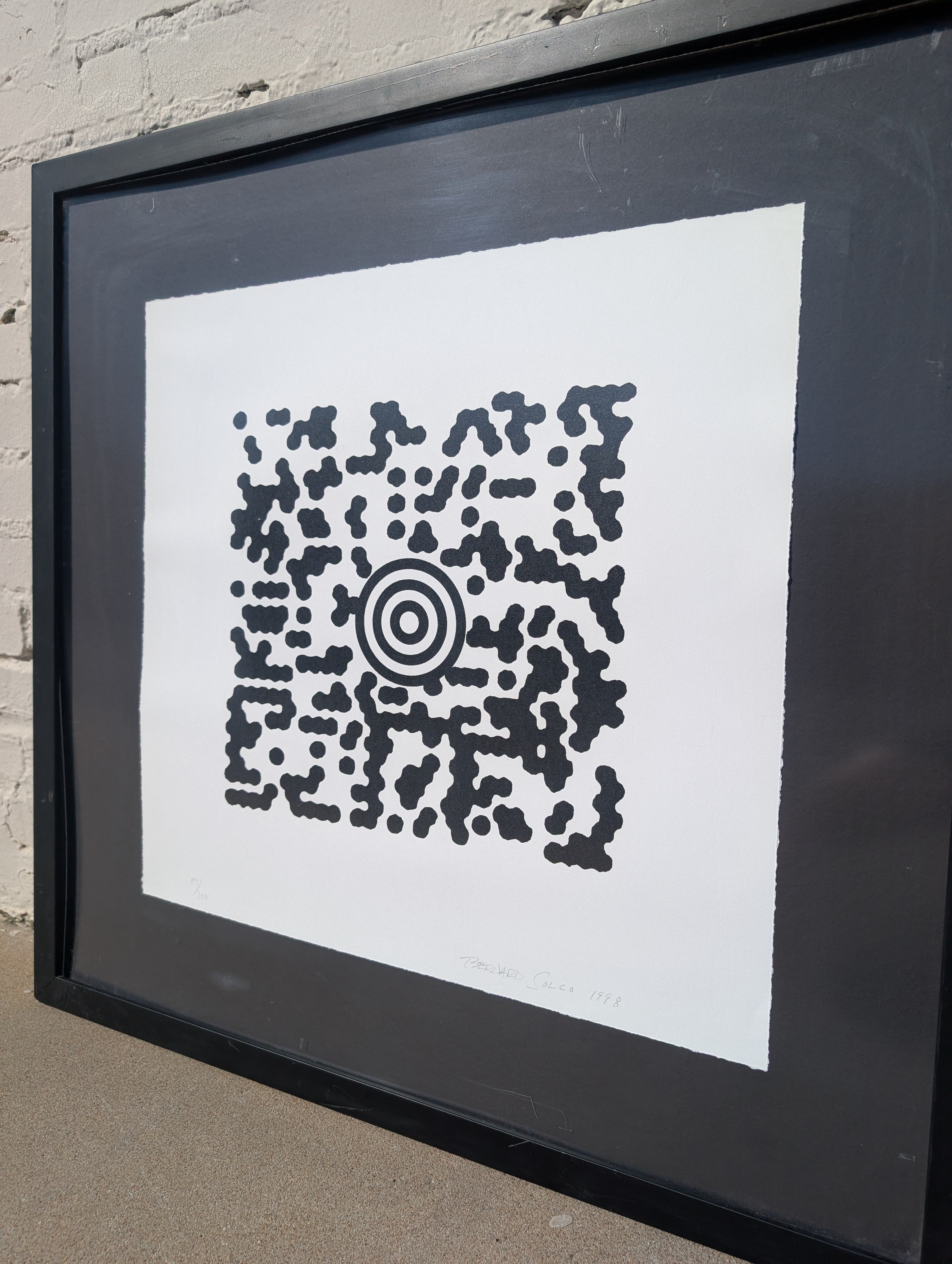 Post Modern Limited Edition Geometric Prints by Bernard Solco