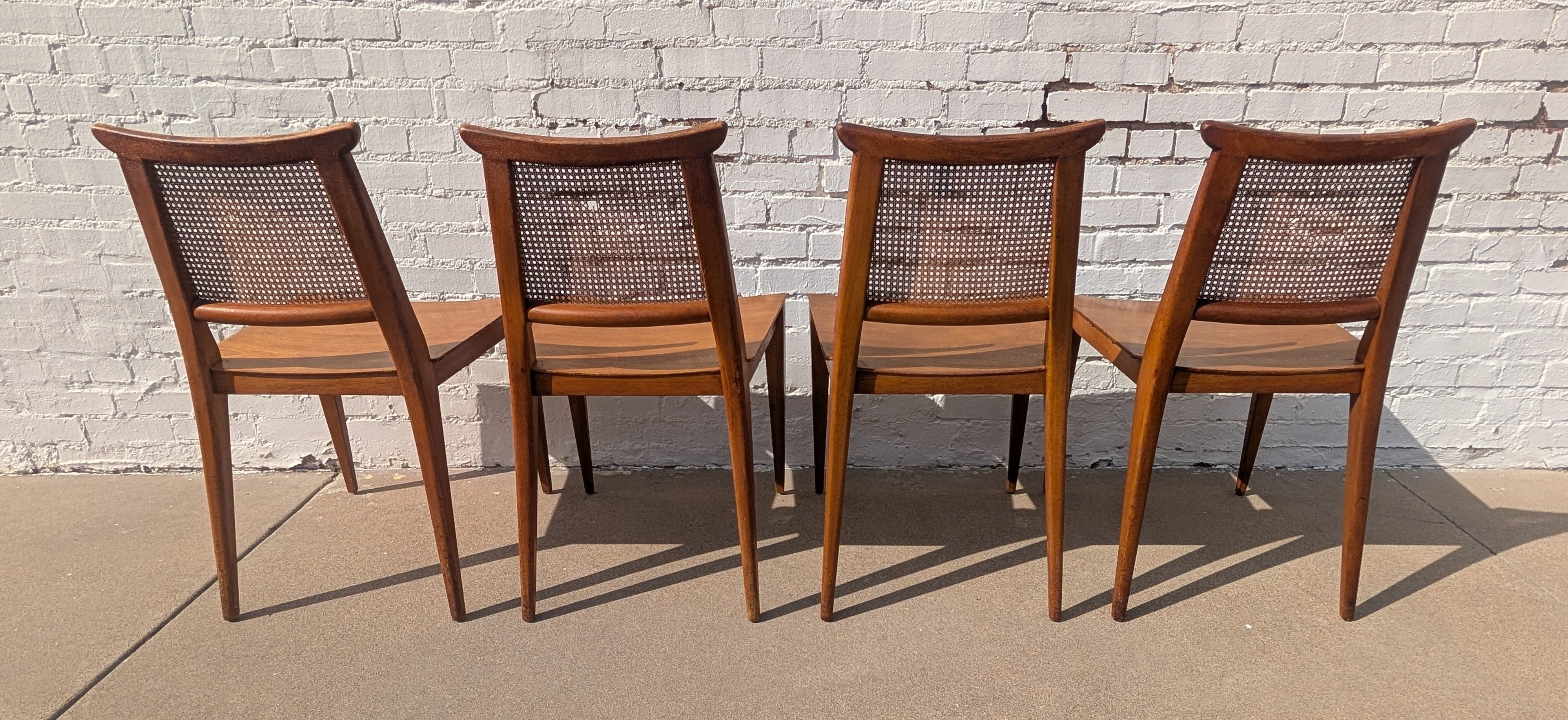 Mid Century Modern Edward Wormley for Dunbar Dining Chairs