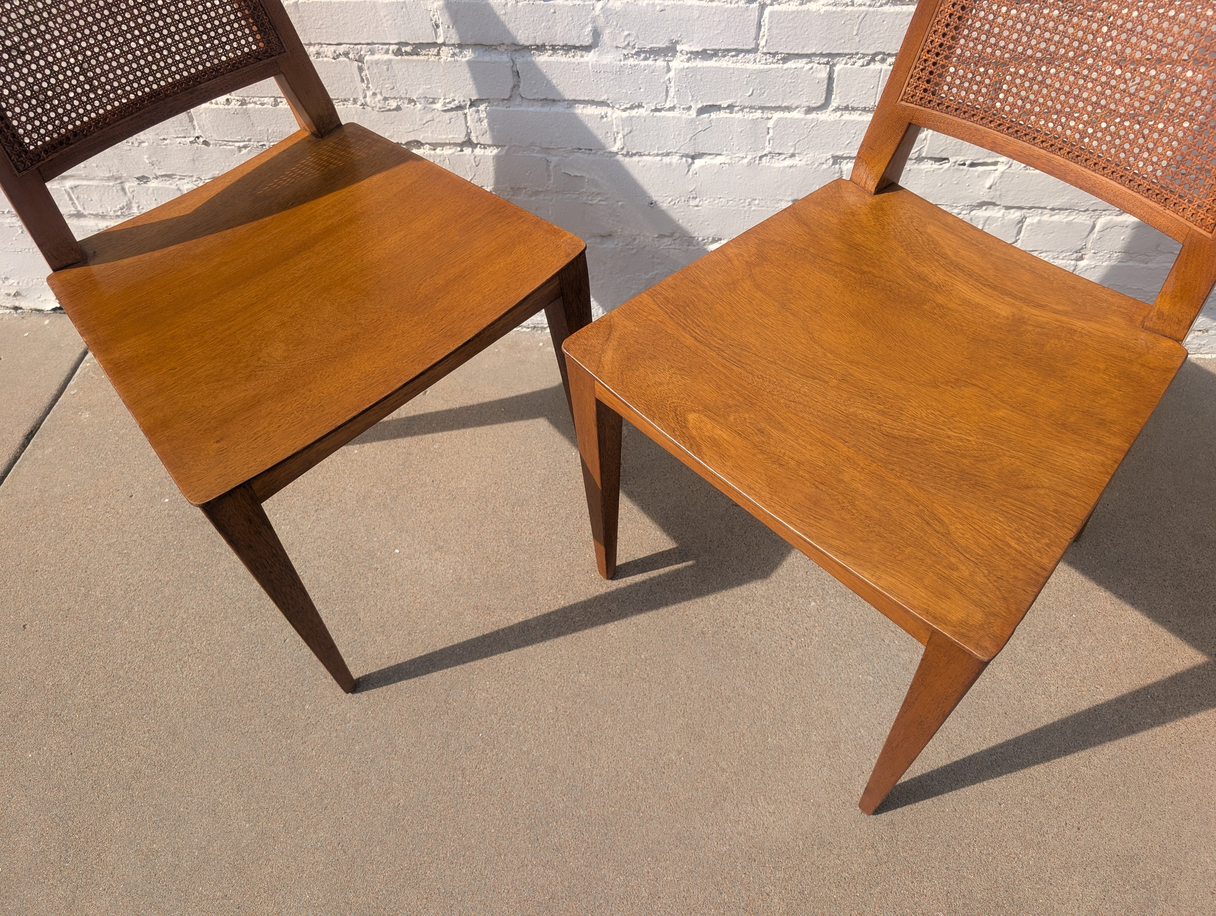 Mid Century Modern Edward Wormley for Dunbar Dining Chairs