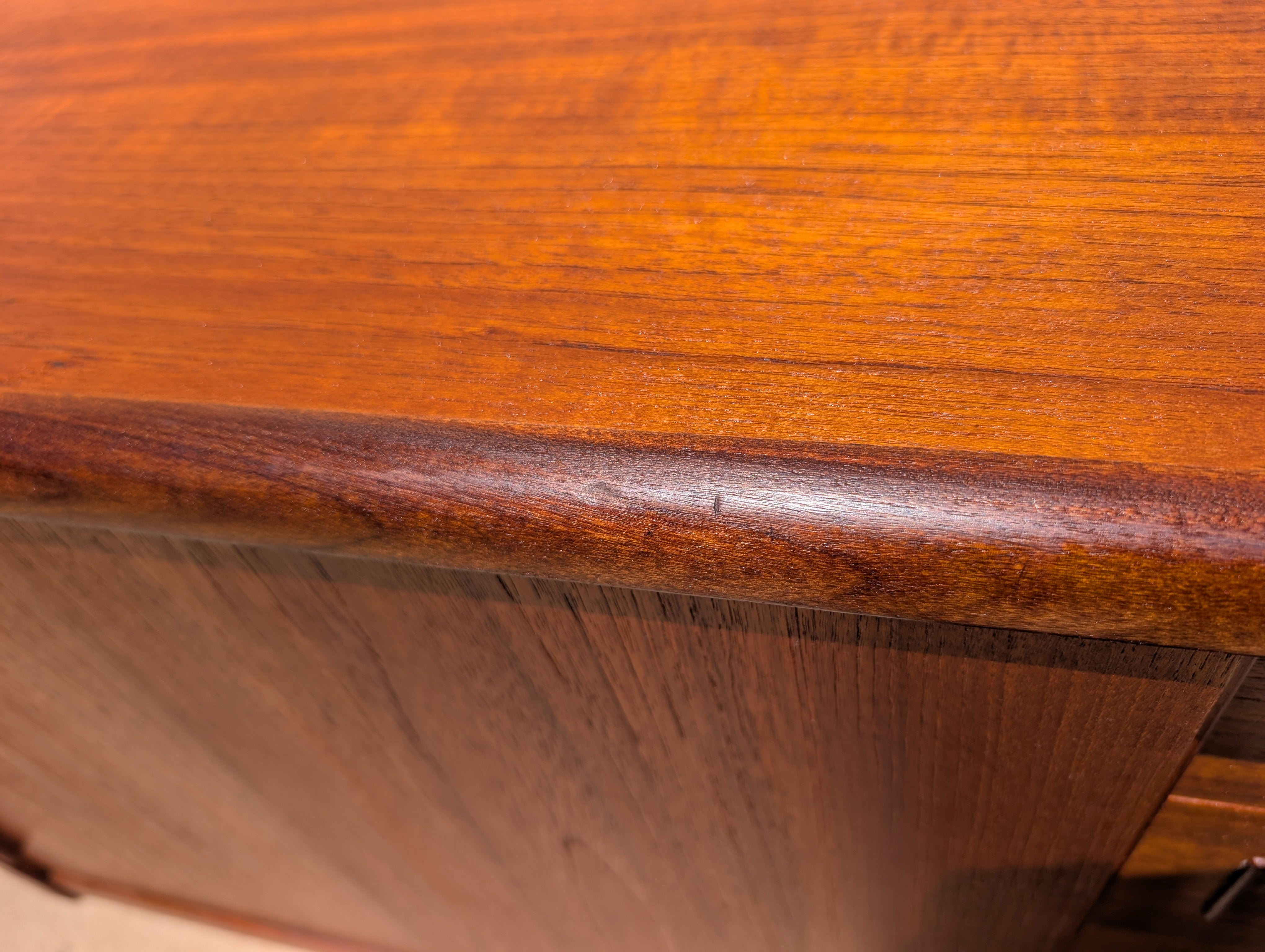 Mid Century Danish Modern Teak Credenza Attributed to Johannes Andersen