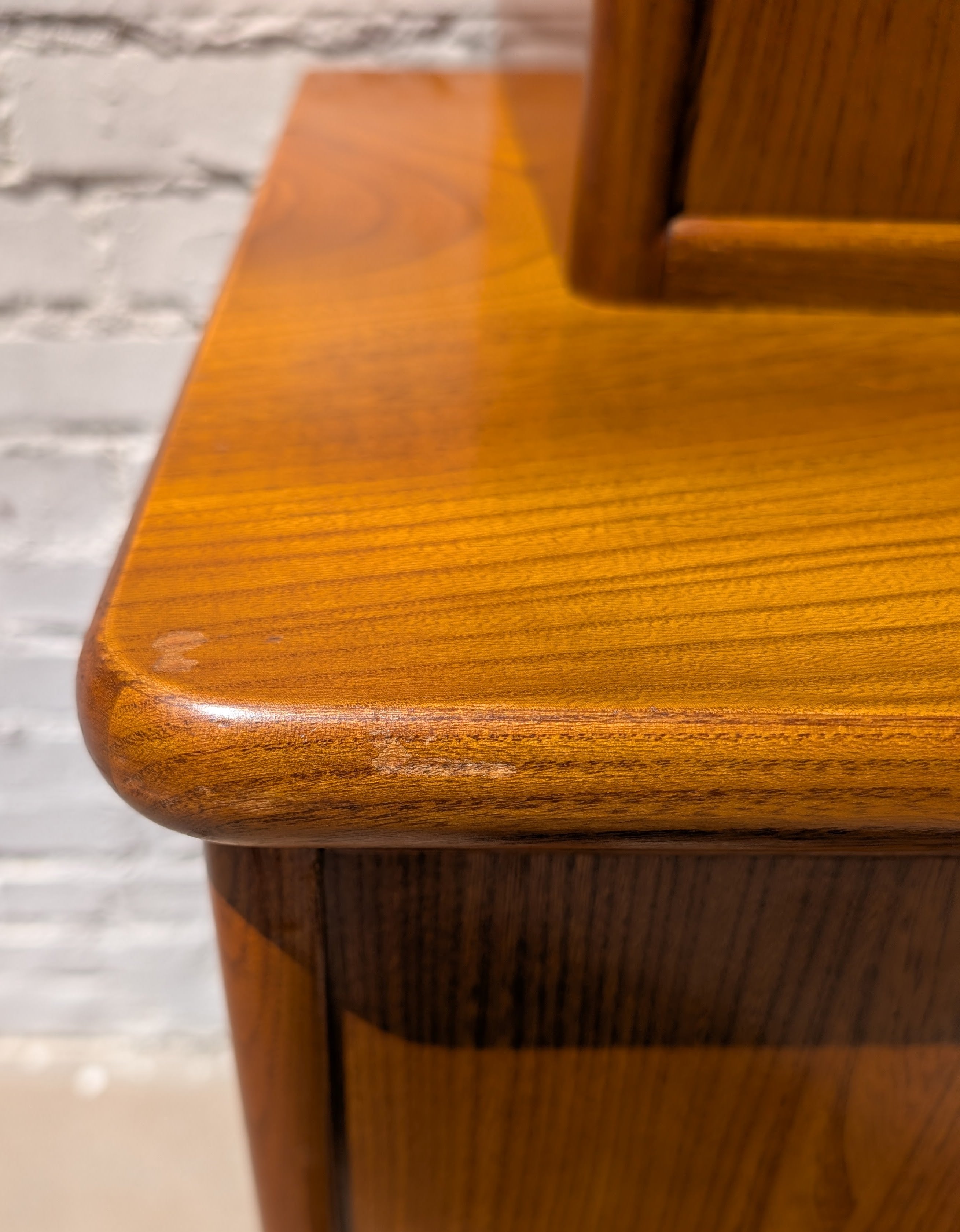 Swedish Oak and Elm Modern Sideboard