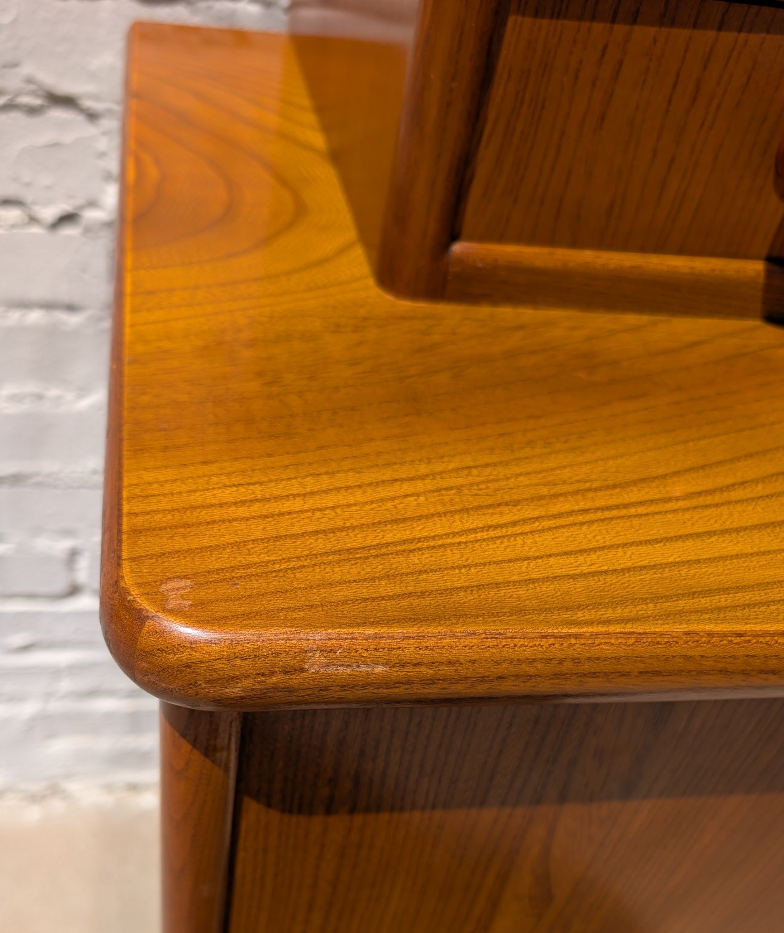 Swedish Oak and Elm Modern Sideboard