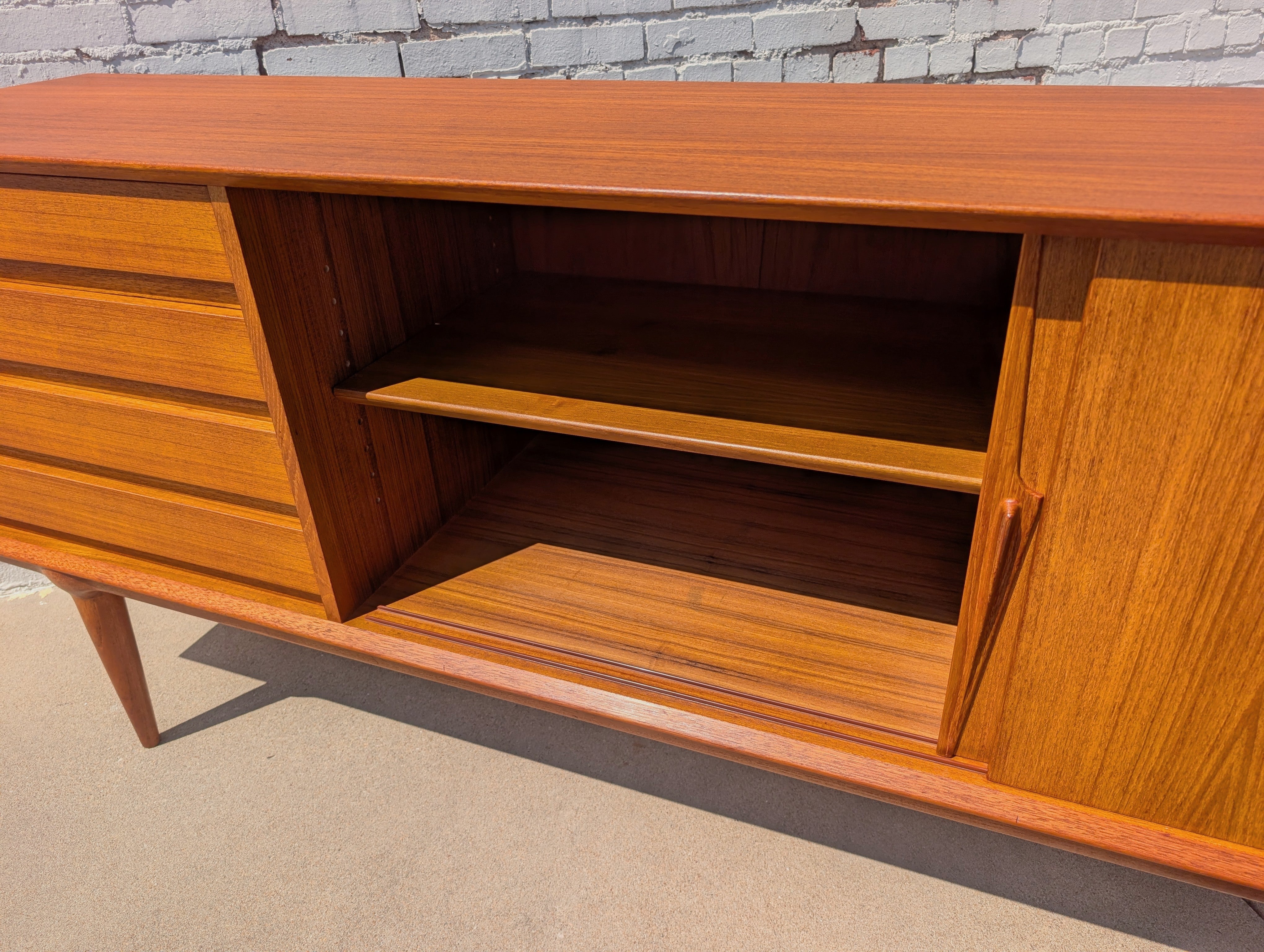 Mid Century Danish Modern Gunni Omann Credenza by Omann Jun