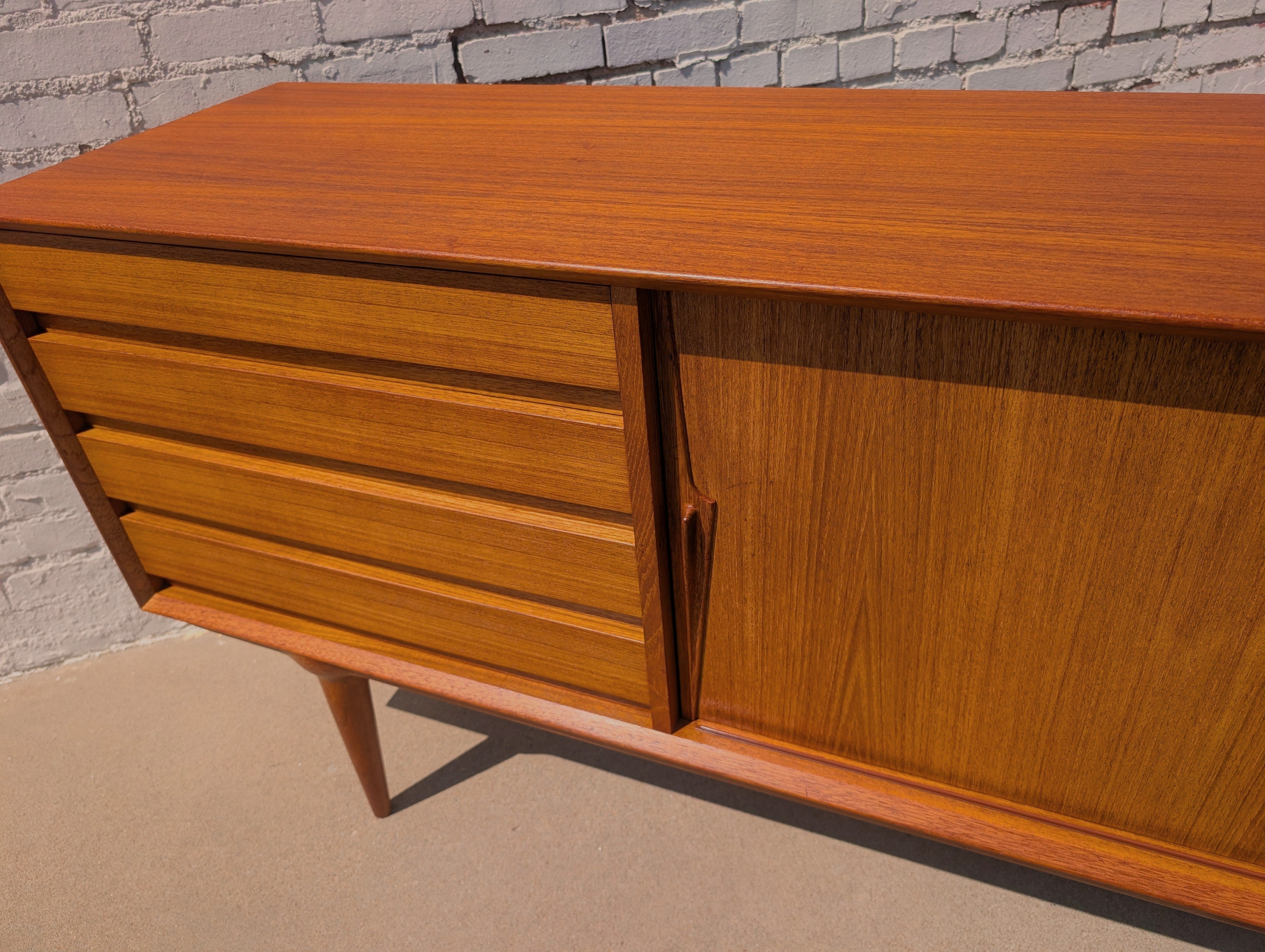 Mid Century Danish Modern Gunni Omann Credenza by Omann Jun