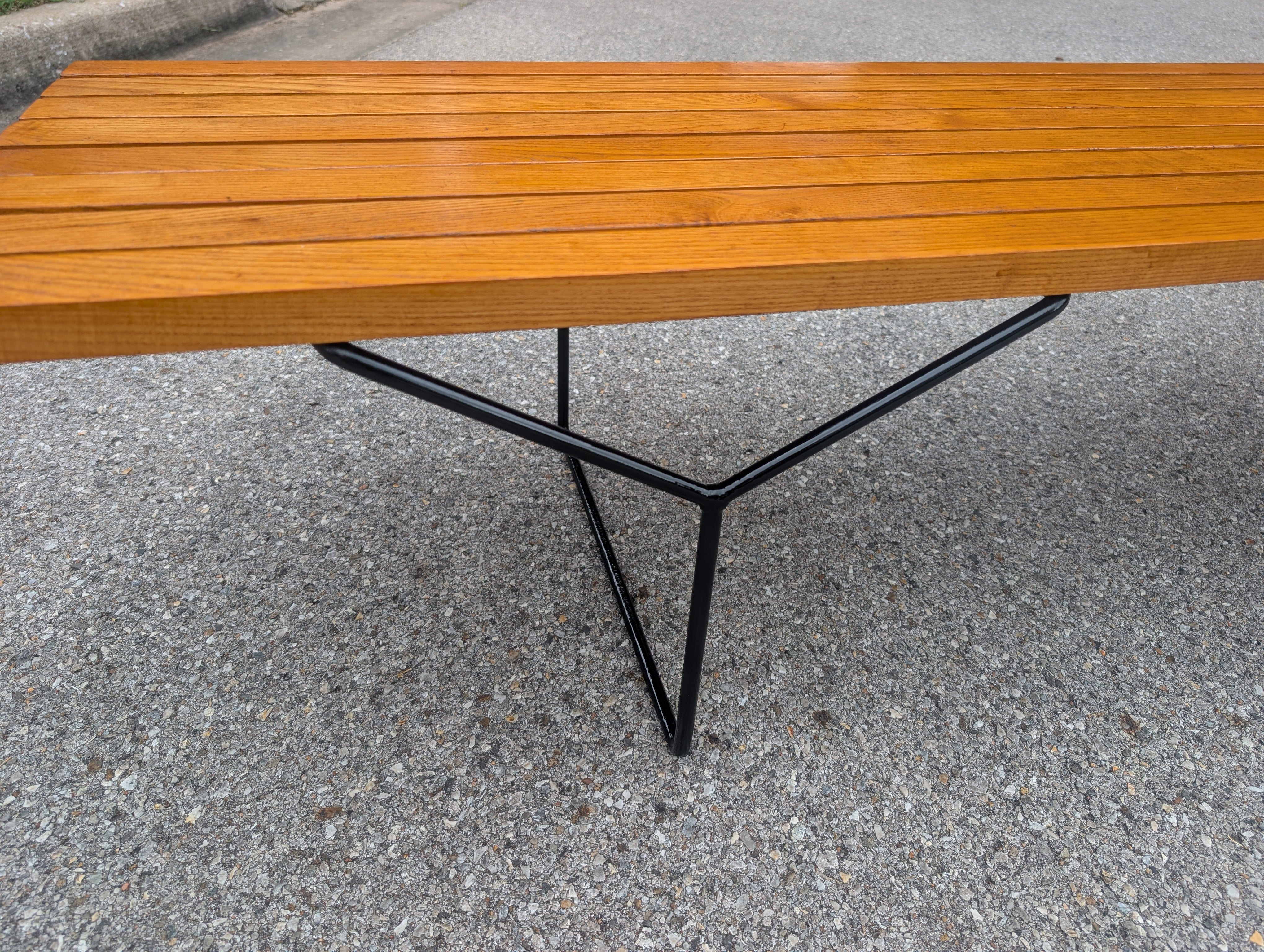 Mid Century Modern Harry Bertoia Bench for Knoll