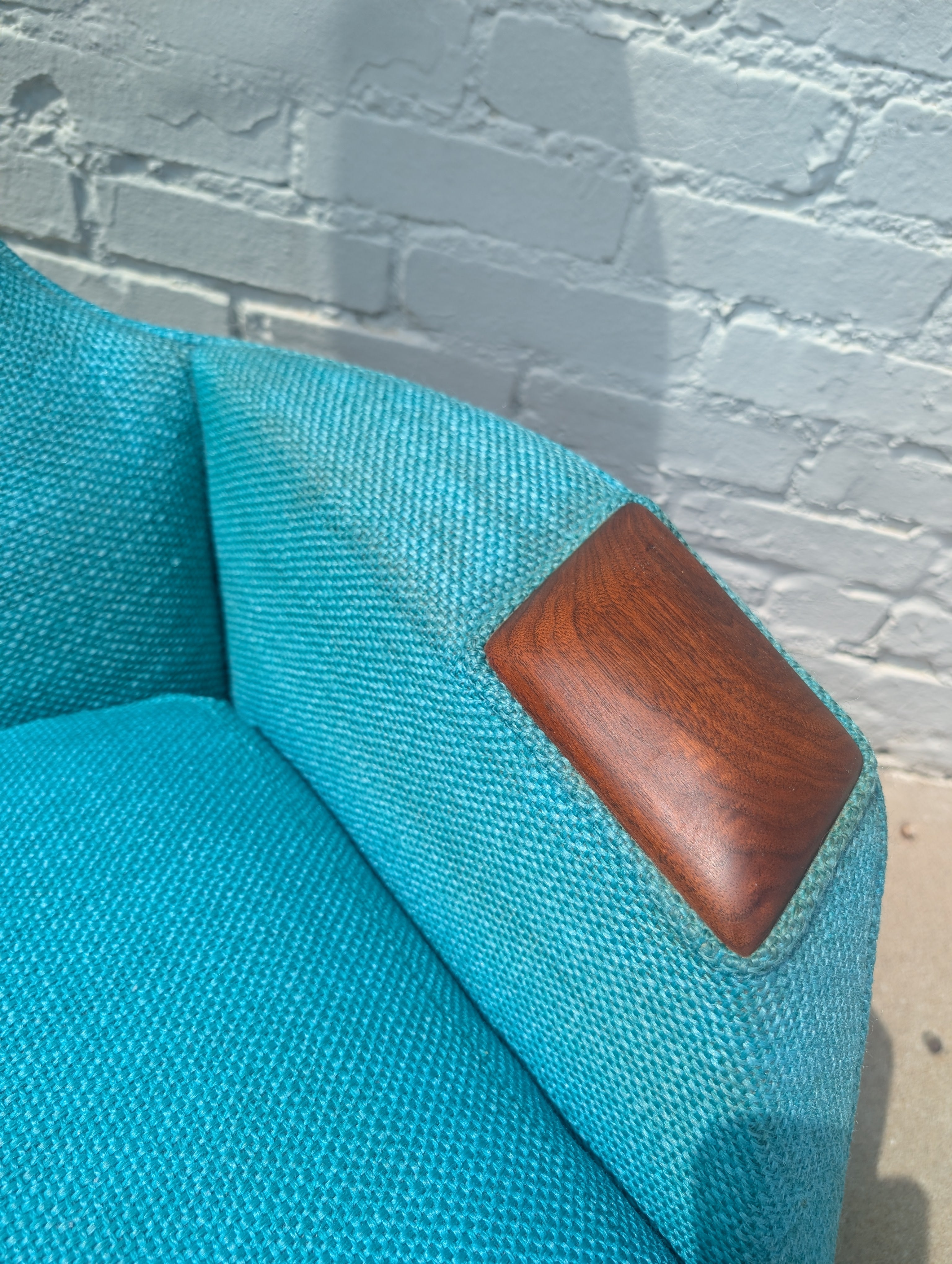 Mid Century Modern Adrian Pearsall Lounge Chair and Ottoman