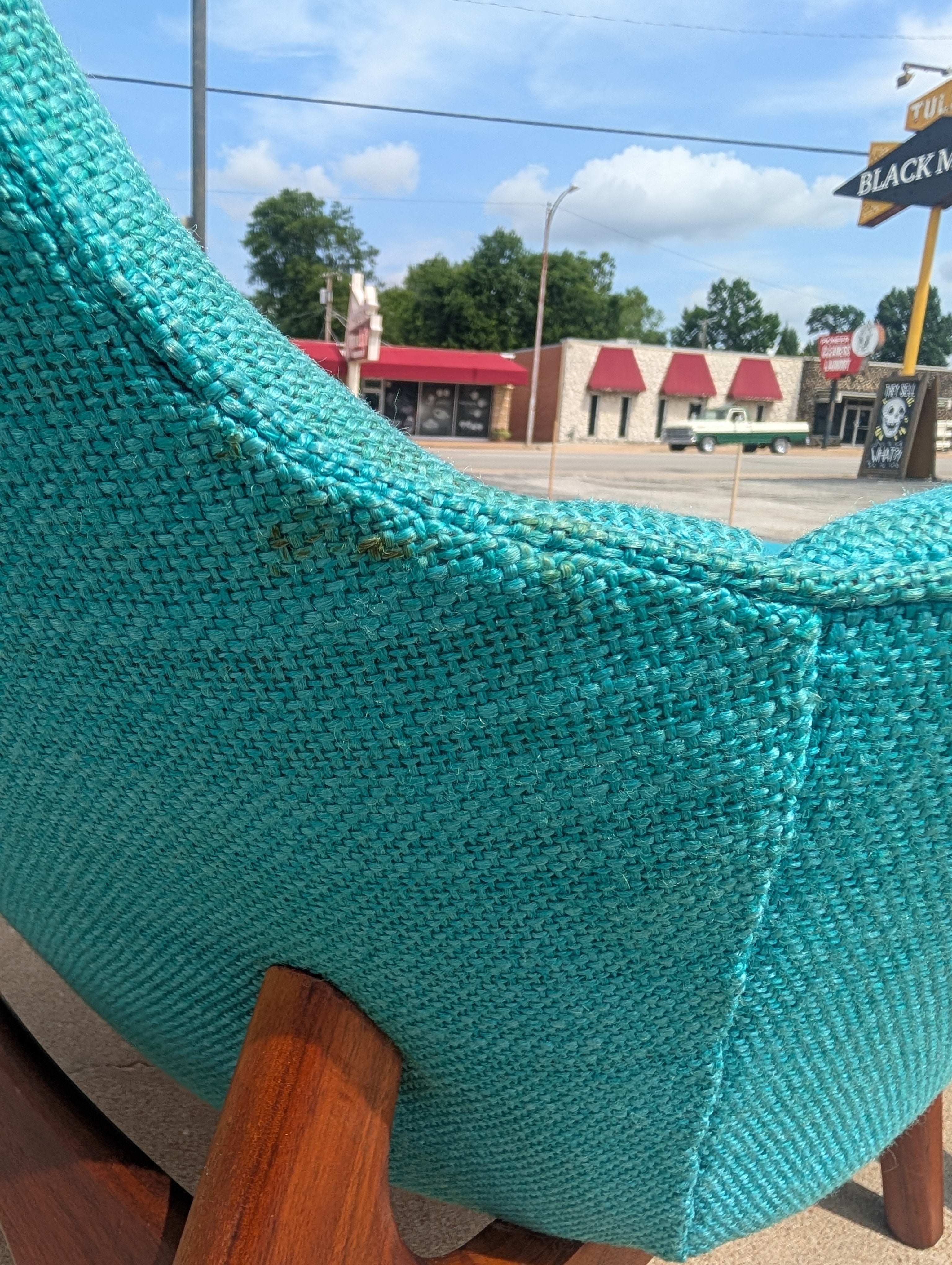 Mid Century Modern Adrian Pearsall Lounge Chair and Ottoman