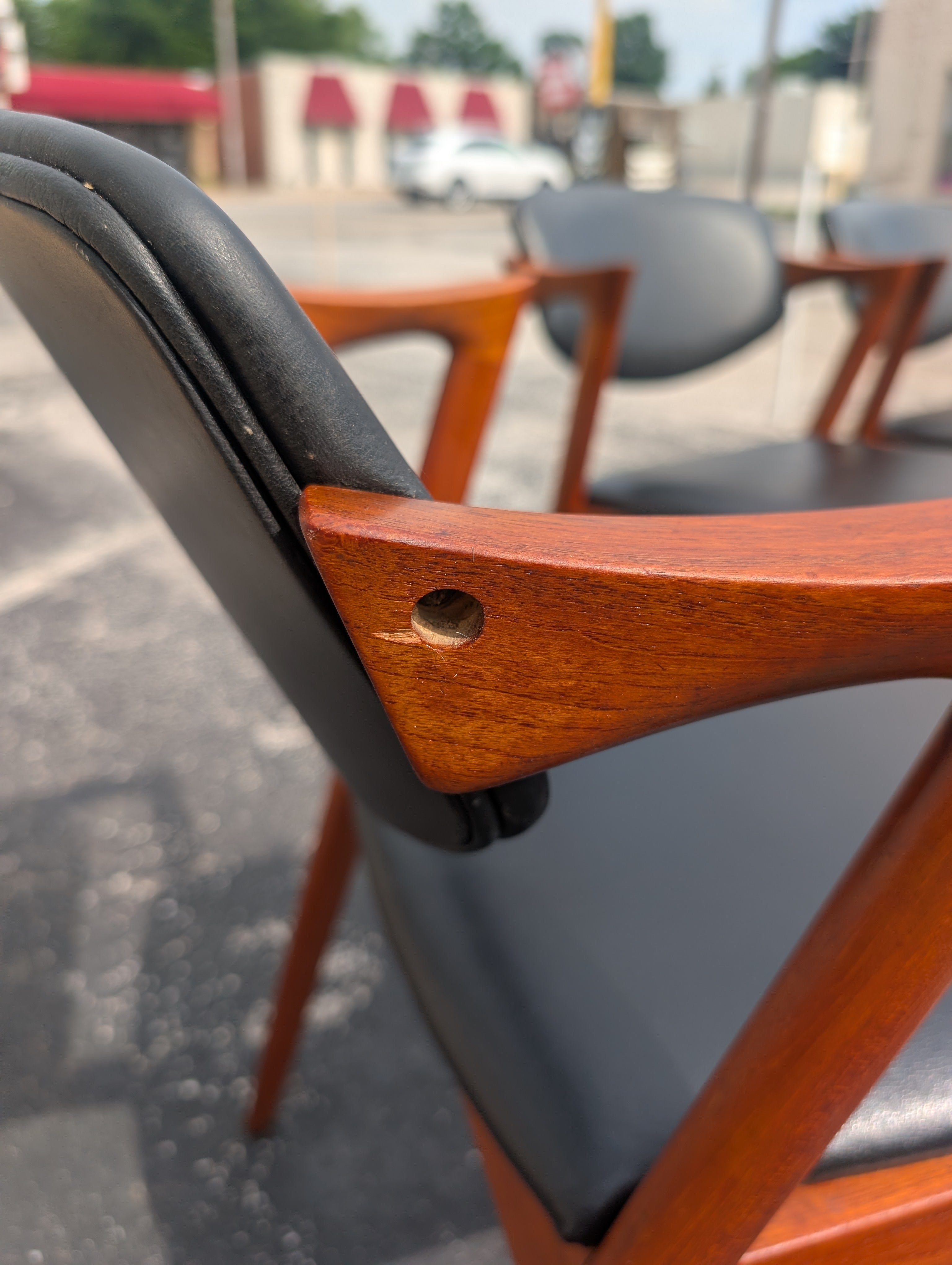 Mid Century Danish Modern Kai Kristiansen Dining Chairs
