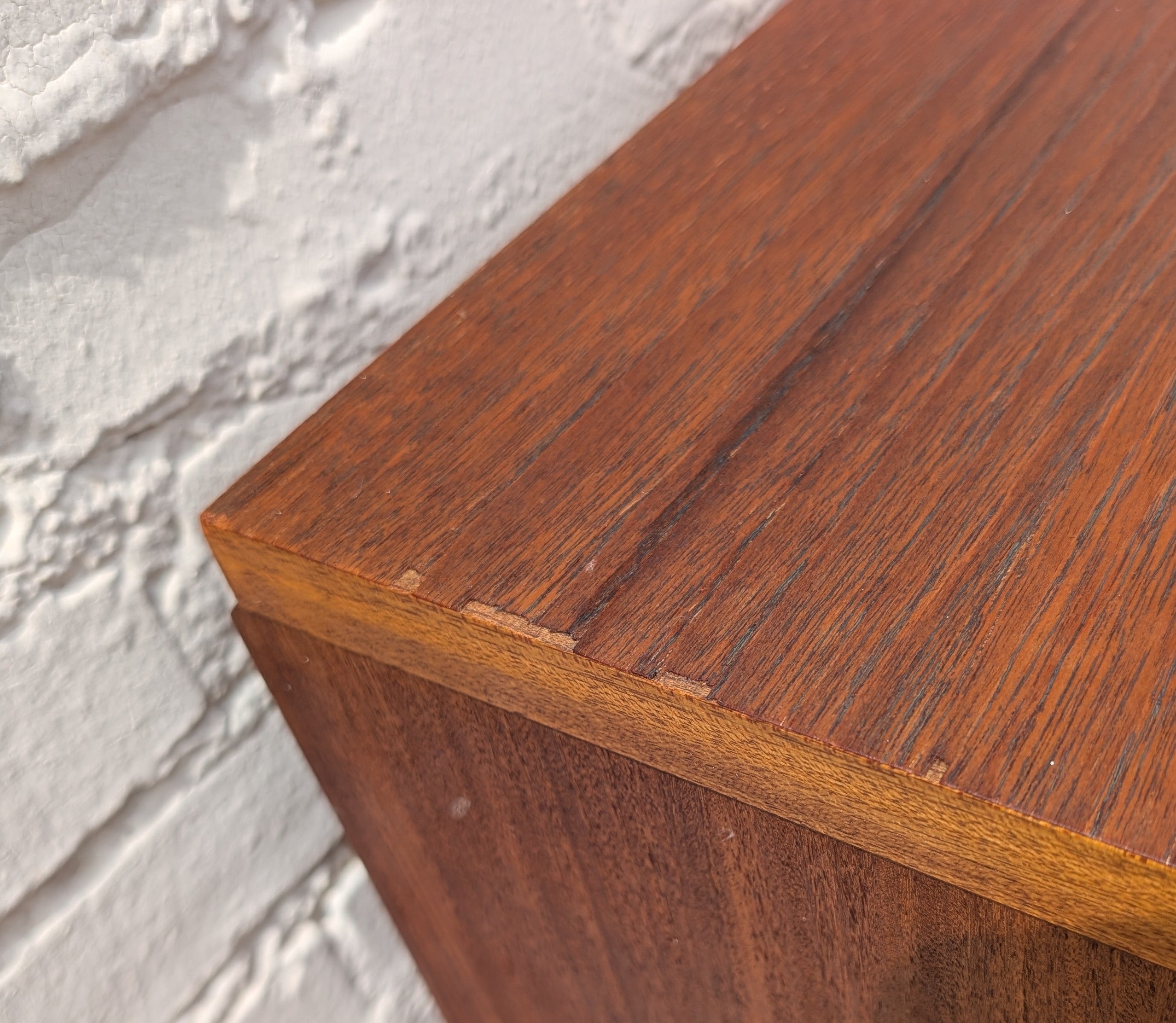 Mid Century English Modern Teak Desk/Vanity by Austin Suite