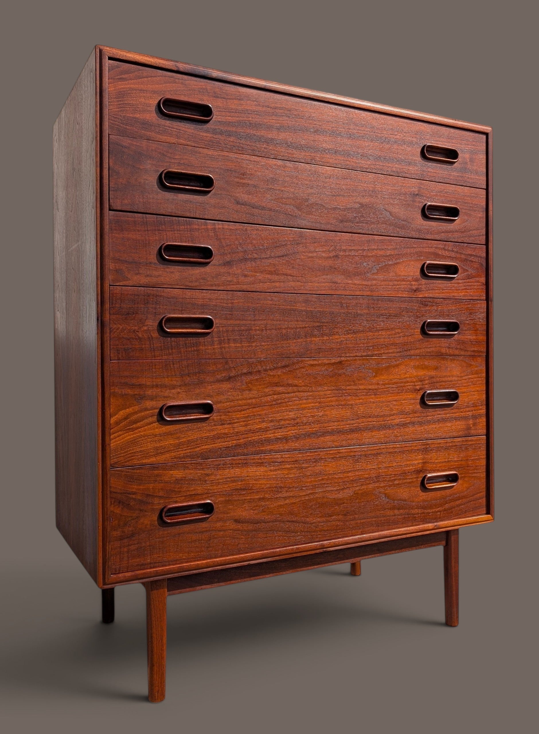Mid Century Modern Walnut Dresser by Jack Cartwright for Founders
