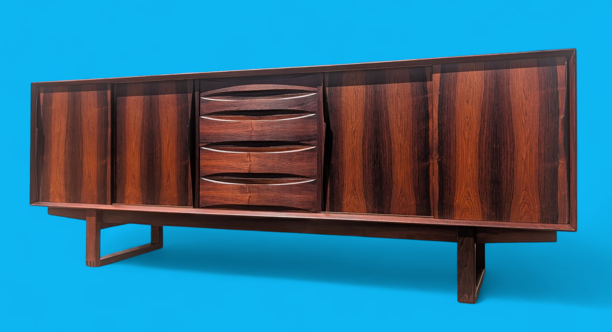 Mid Century Danish Modern Arne Vodder Rosewood Sideboard