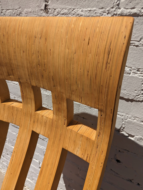Mid Century Modern Style Custom Built Bentwood Chair