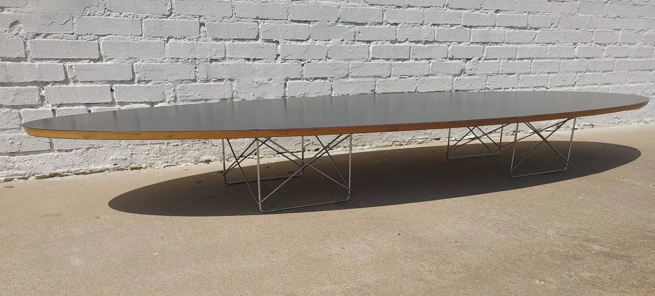 Mid Century Modern Herman Miller Elliptical Coffee Table