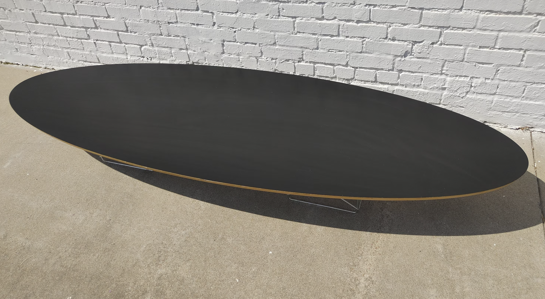 Mid Century Modern Herman Miller Elliptical Coffee Table