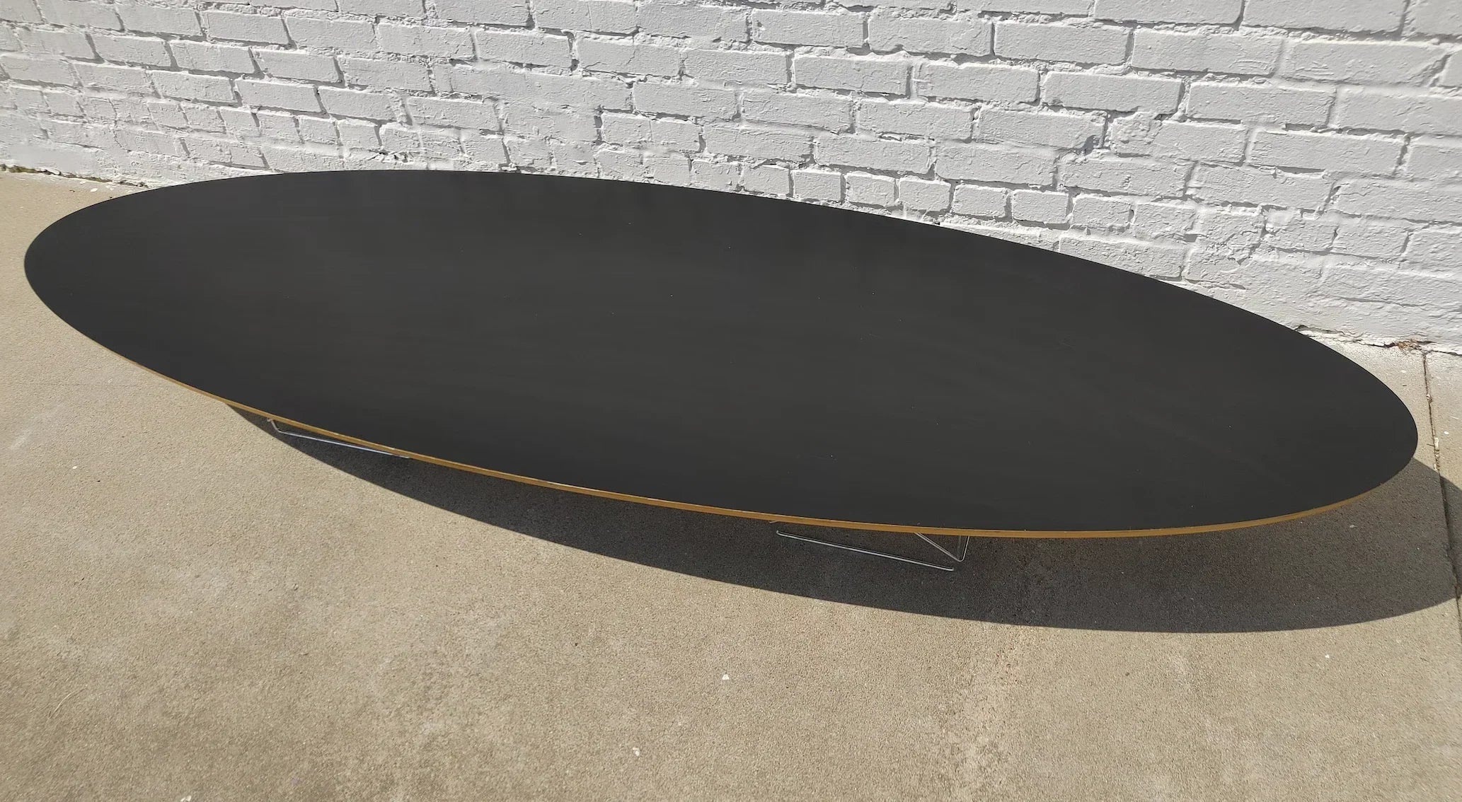 Mid Century Modern Herman Miller Elliptical Coffee Table