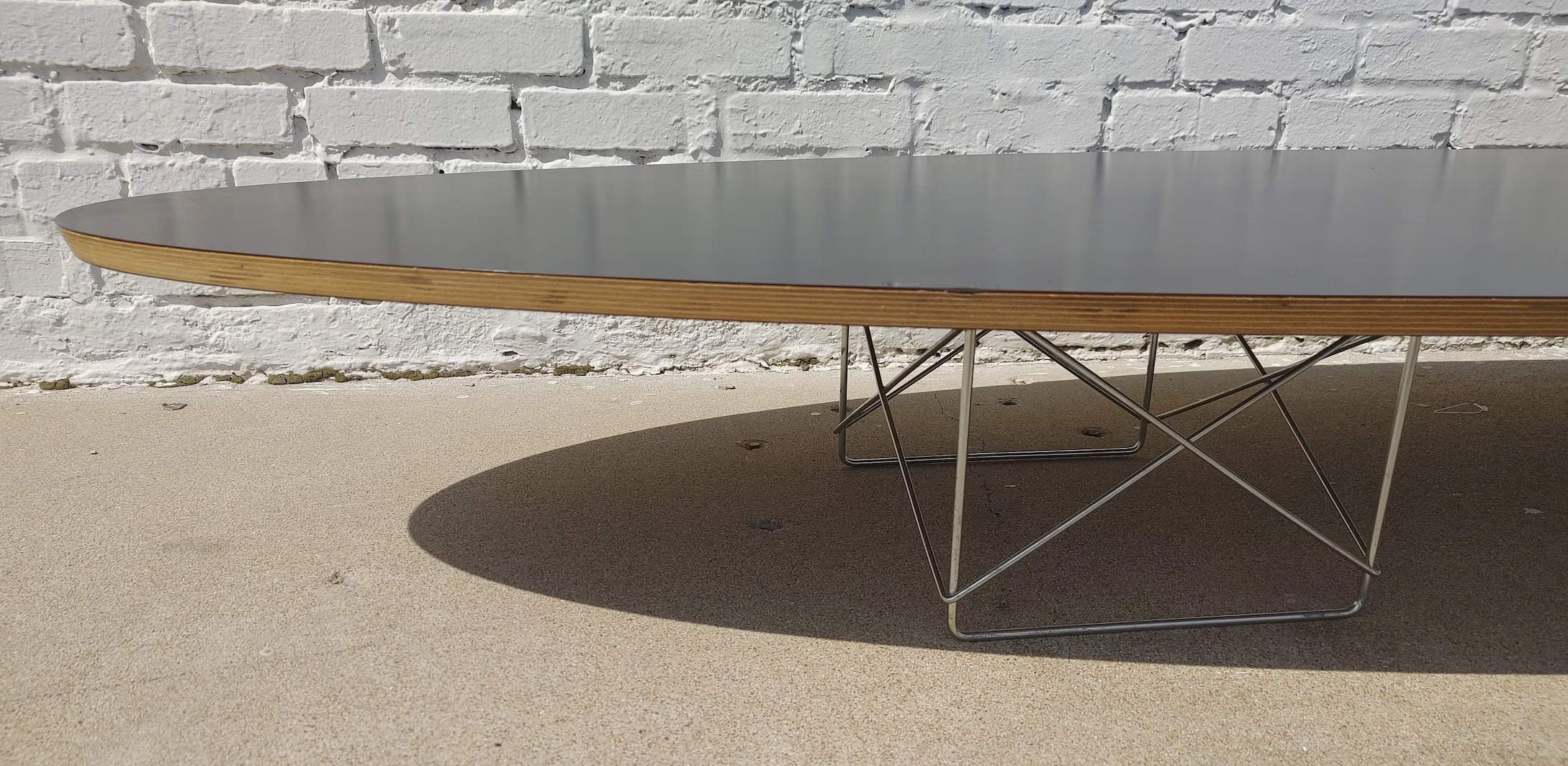 Mid Century Modern Herman Miller Elliptical Coffee Table