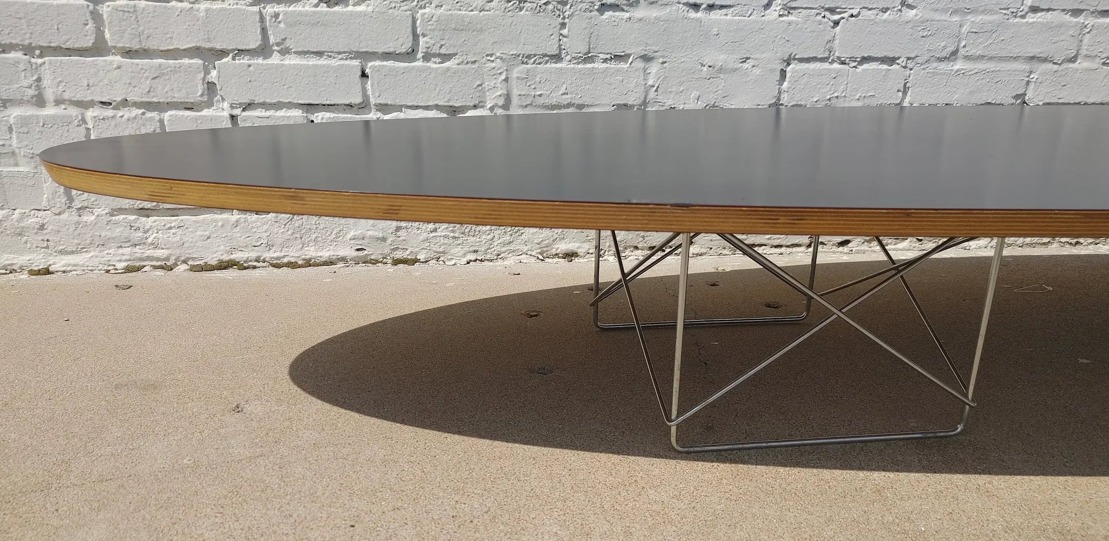 Mid Century Modern Herman Miller Elliptical Coffee Table