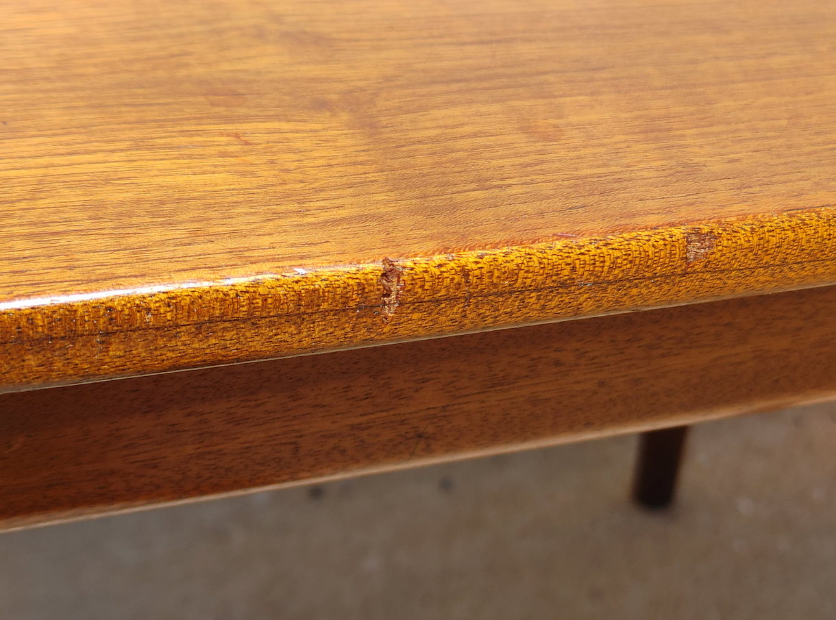 Mid Century Modern Teak Extendable Table by McIntosh