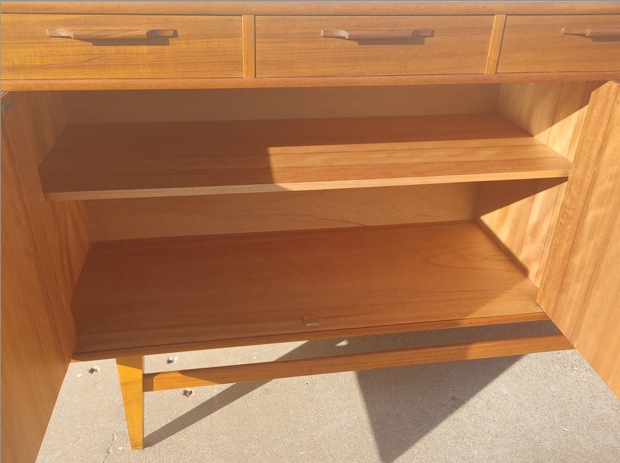 Mid Century Danish Modern Teak Sideboard
