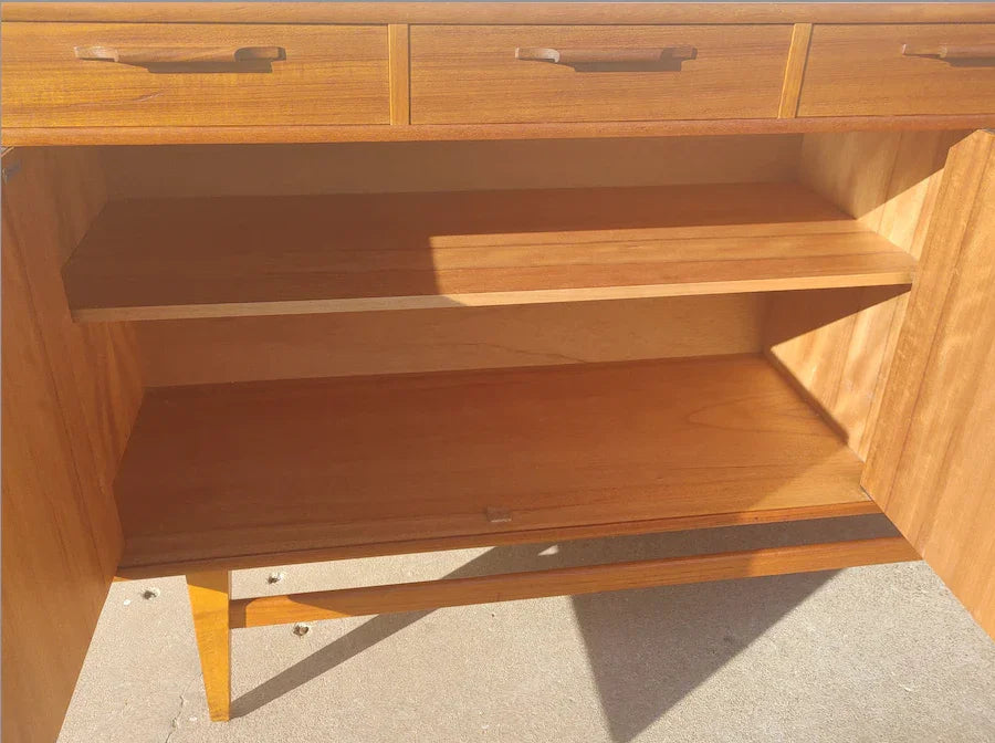 Mid Century Danish Modern Teak Sideboard