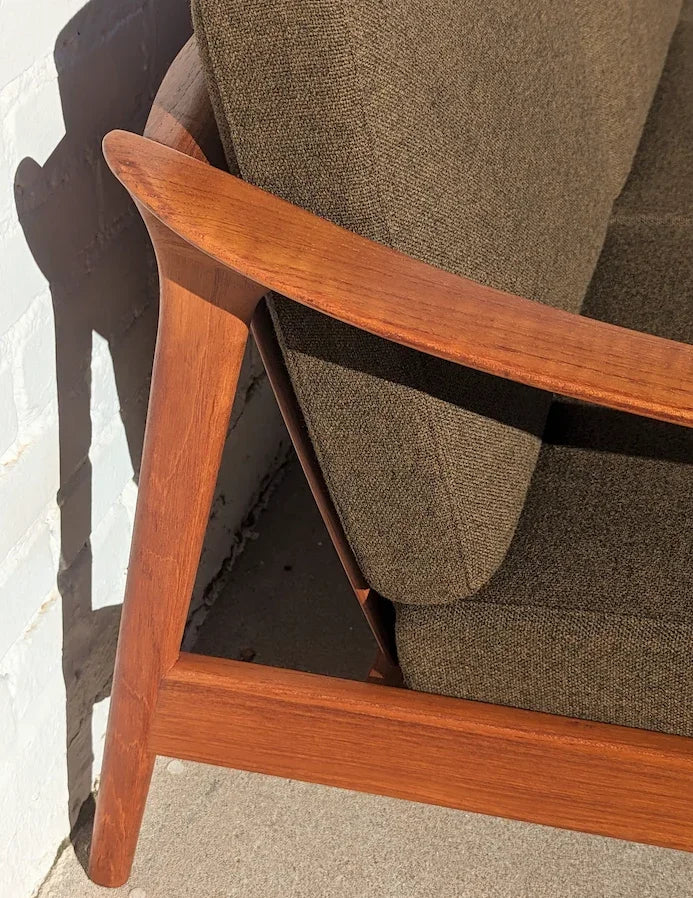 Mid Century Danish Modern Folke Ohlsson Sofa for Bodafors