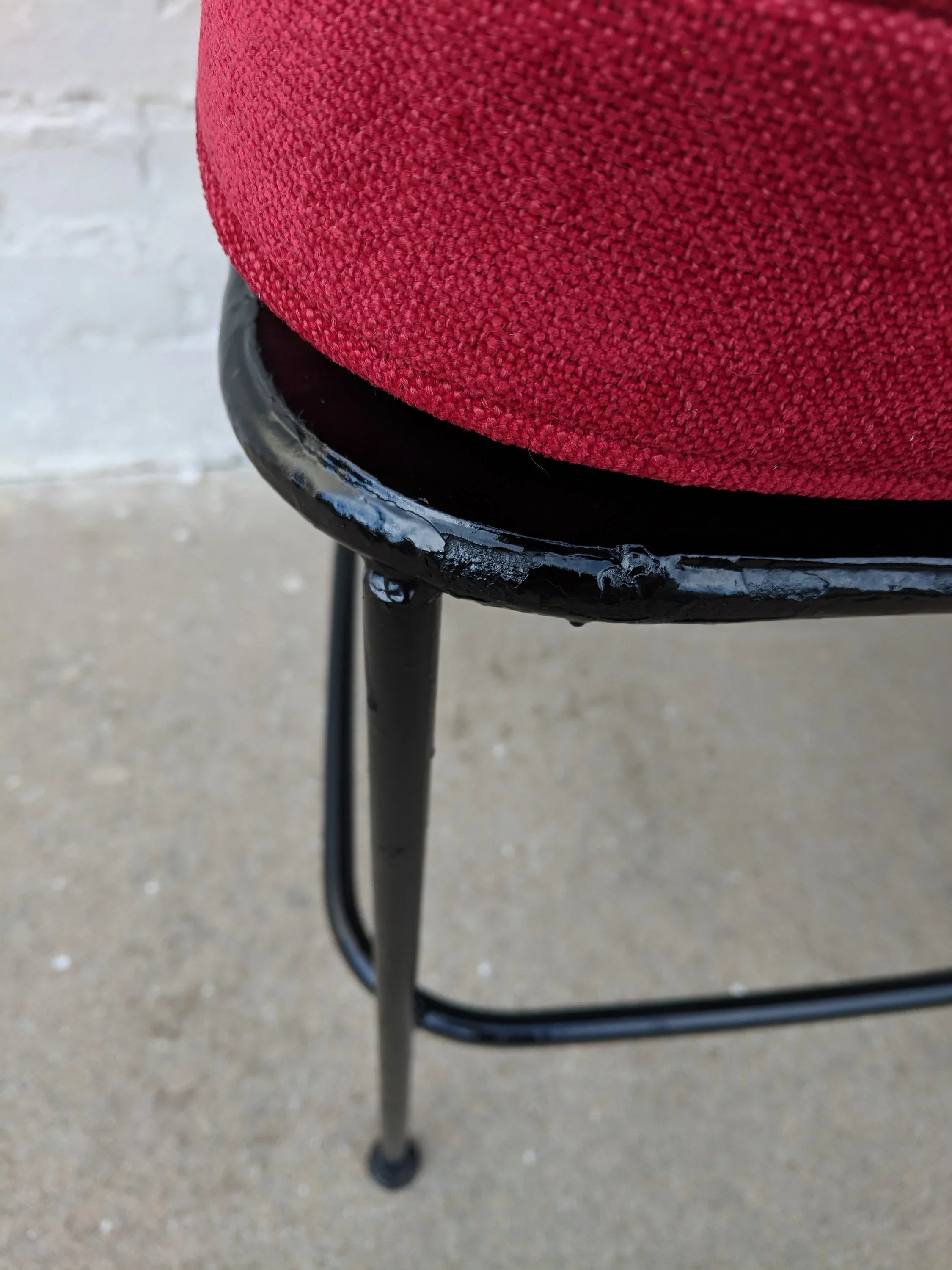 Mid Century Modern Wrought Iron Dining Chairs