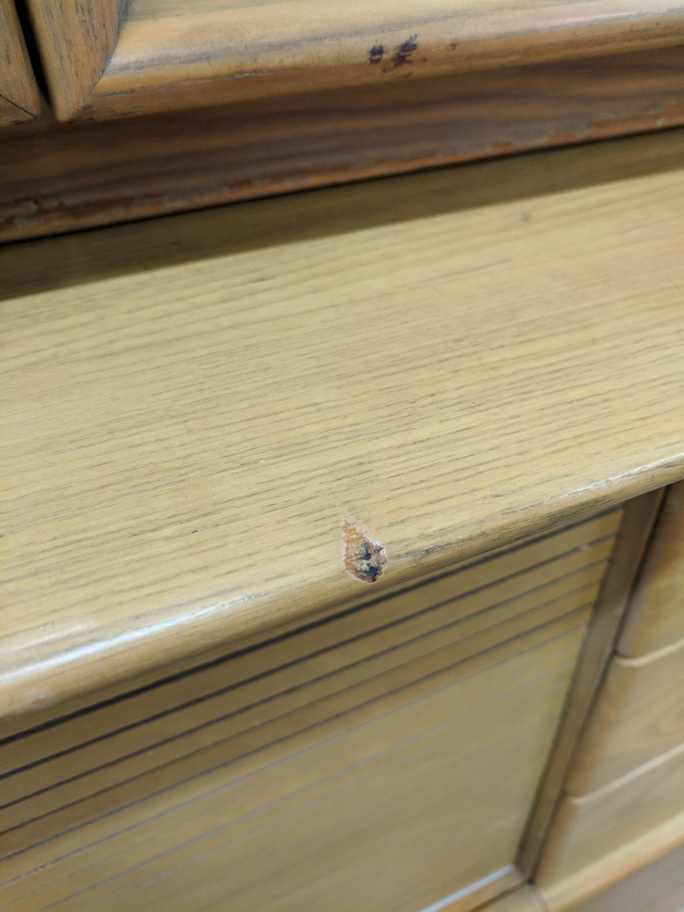 Mid Century Modern Heywood Wakefield Buffet Hutch