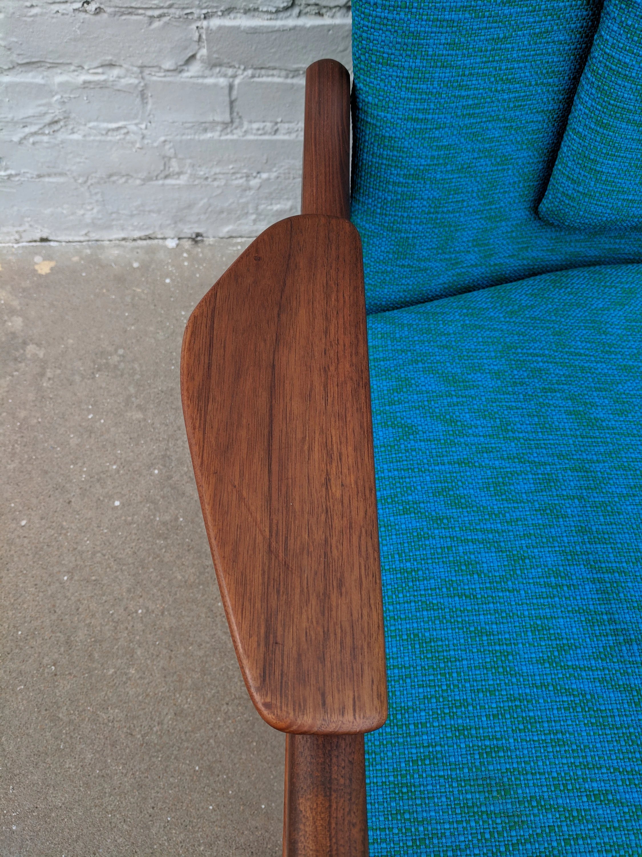 Mid Century Modern Adrian Pearsall Sculptura Sofa Loveseat